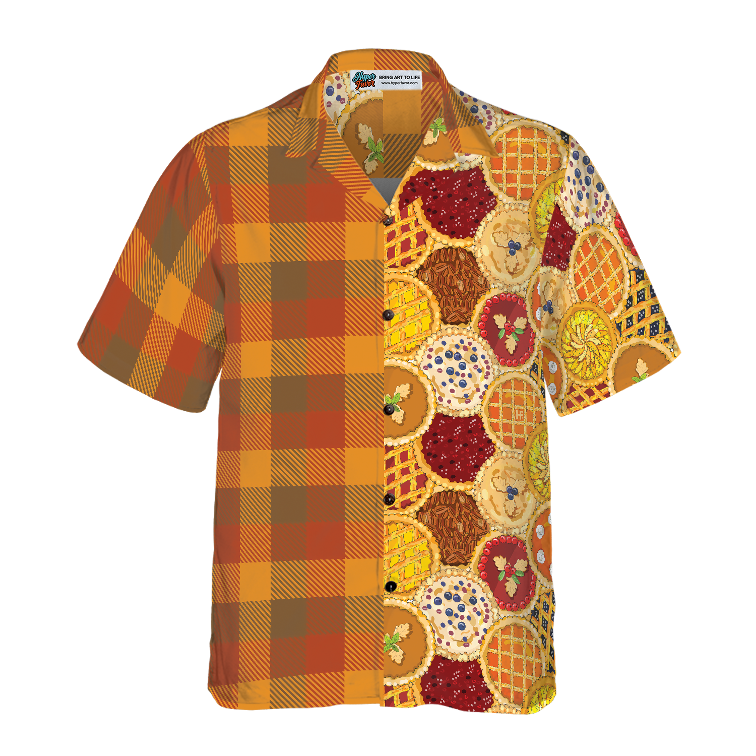 Thanksgiving Homemade Pies Hawaiian Shirt