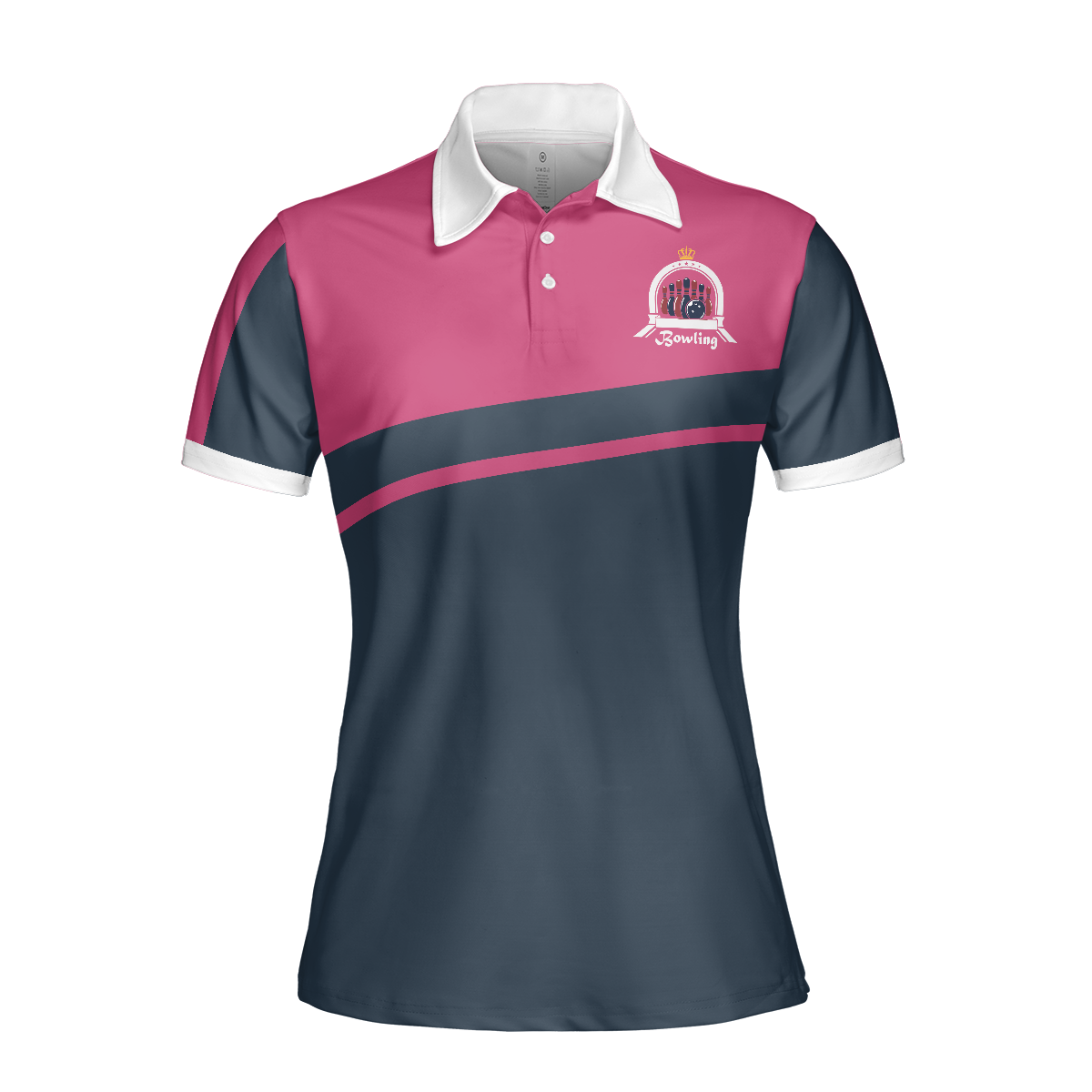 This Princess Wears Bowling Shoes Womens Bowling Shirt, Short Sleeve Women Polo Shirt