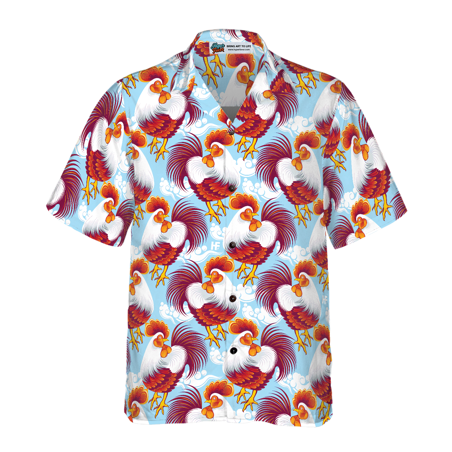 Beautiful Chickens Hawaiian Shirt