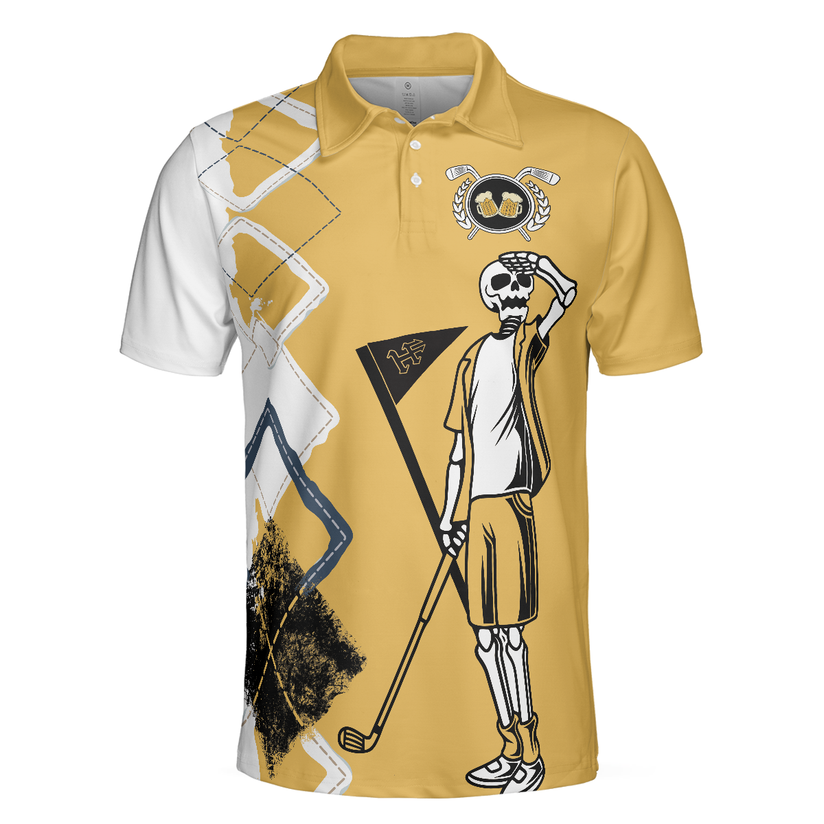 You Know What Rhymes With Golf Beer Polo Shirt, Funny Golf Shirt With Sayings, Gift For Male Golfers