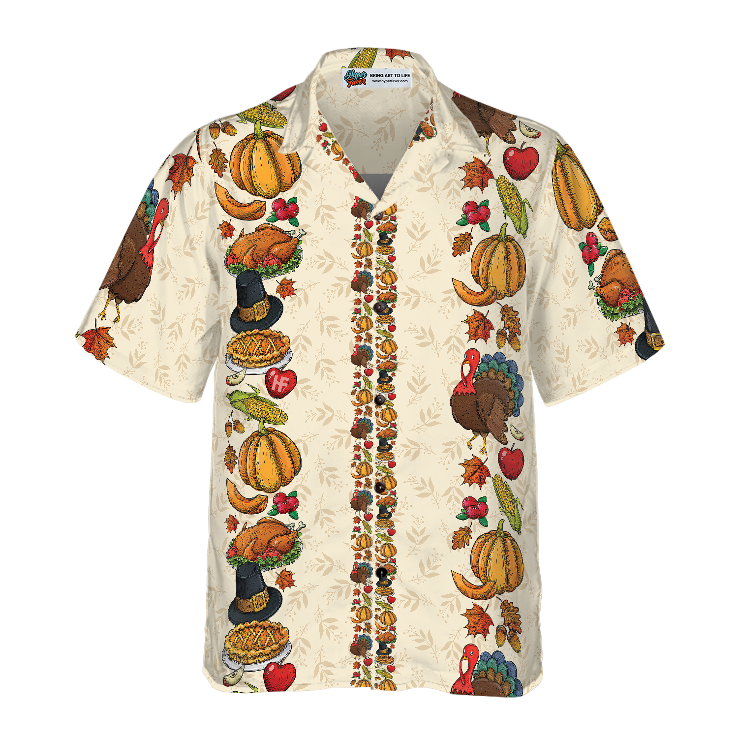 Thanksgiving Dinner Hawaiian Shirt