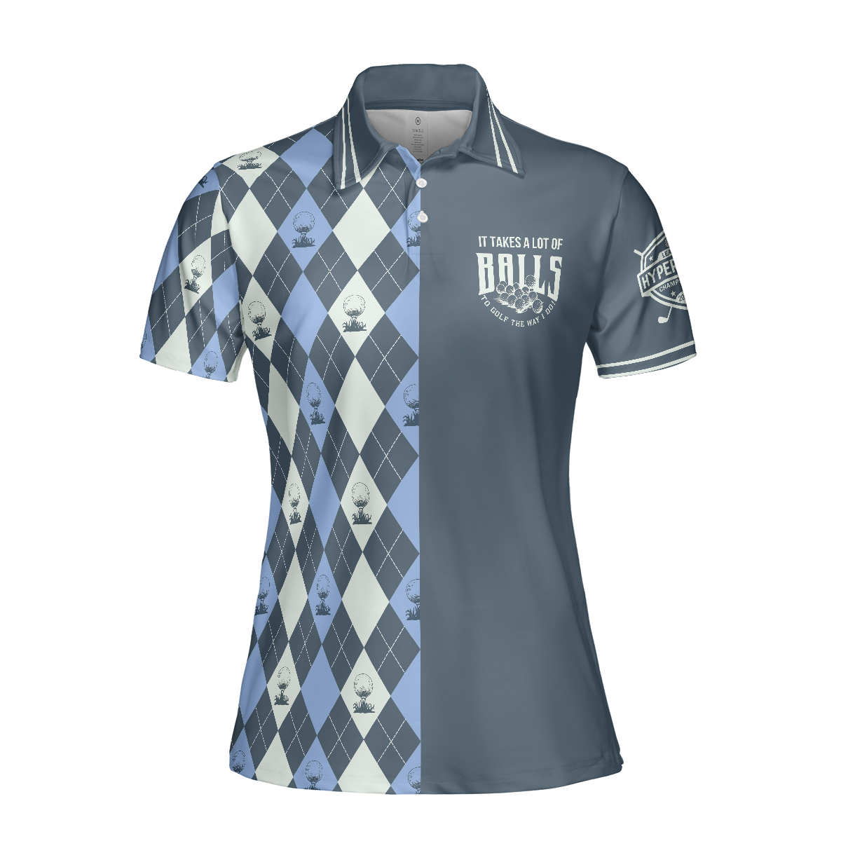 Golf The Way I Do Polo Shirt For Women Short Sleeve Women Polo Shirt