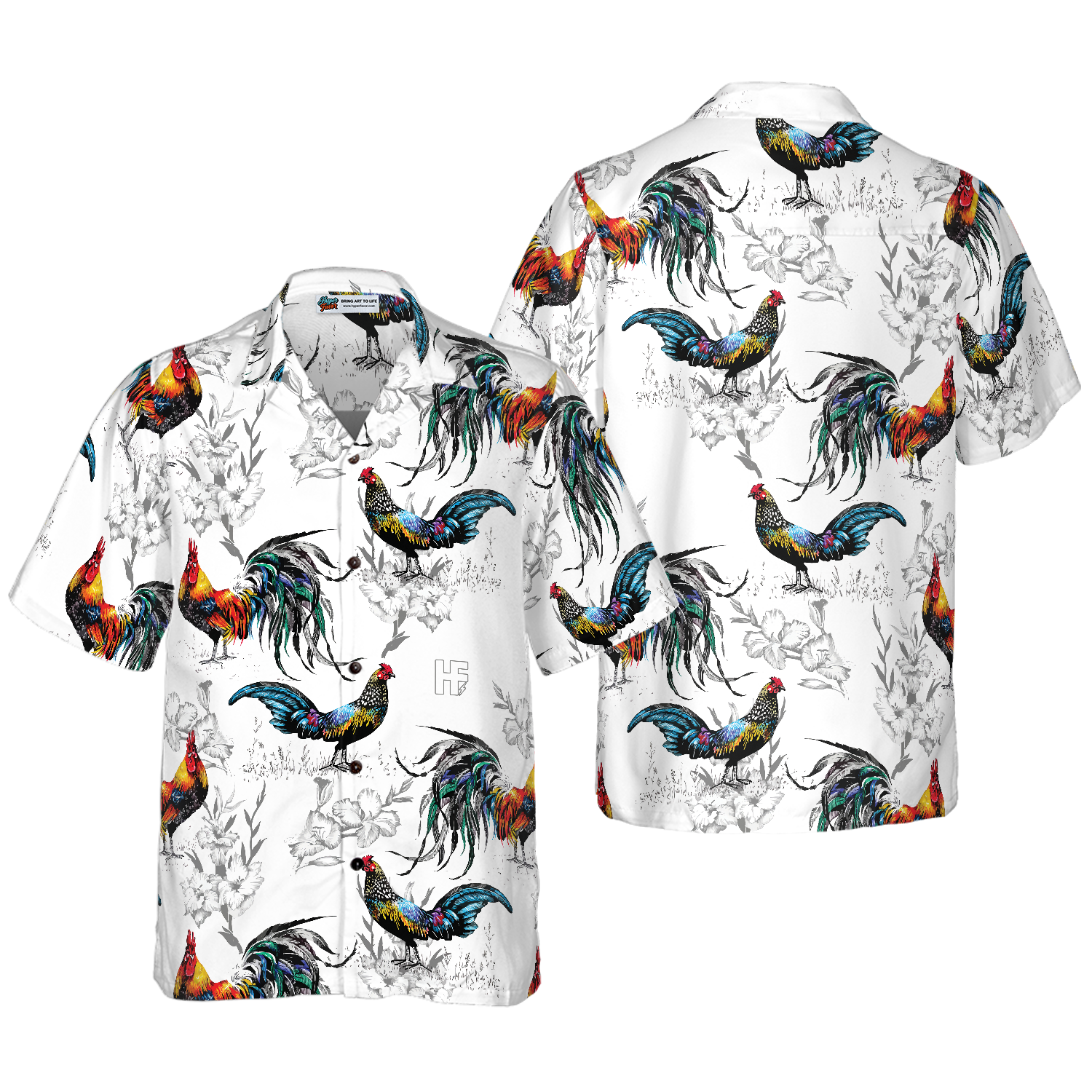 Rooters Farm Shirt For Men Hawaiian Shirt