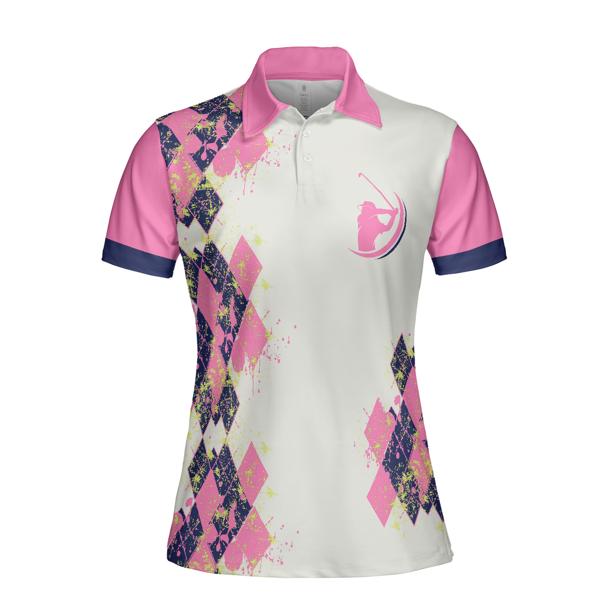 Golf I Know I Play Like A Girl V2 Short Sleeve Women Polo Shirt