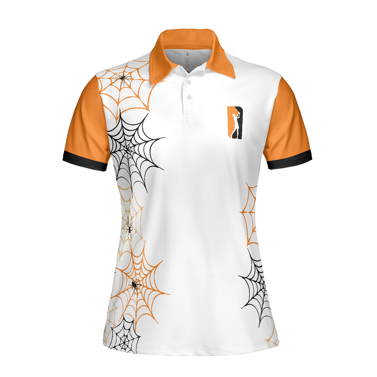 Just A Girl Who Loves Golf Not A Witch Golf Short Sleeve Women Polo Shirt, Halloween Gift For Female Golfers