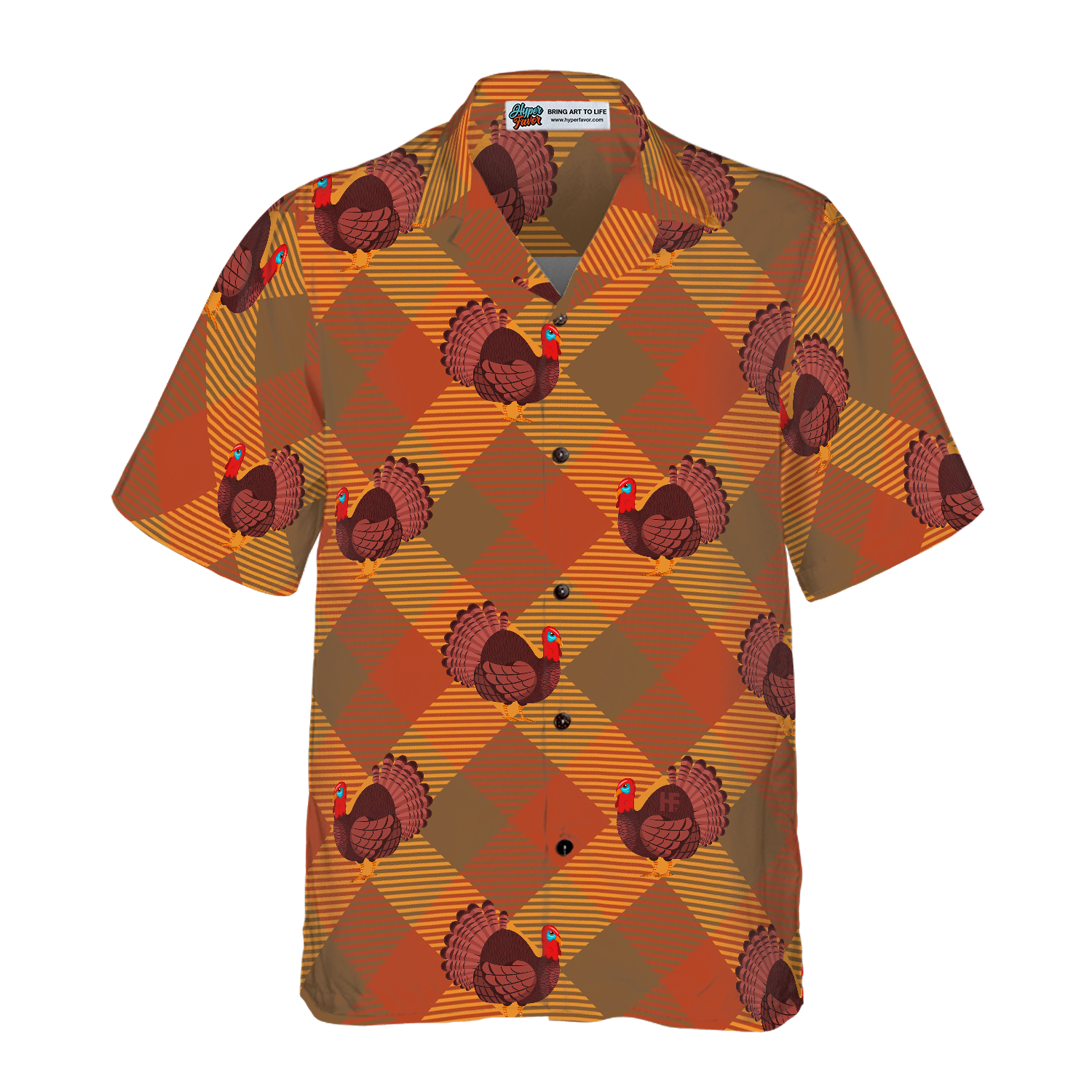 Turkey For Holiday Thanksgiving Hawaiian Shirt
