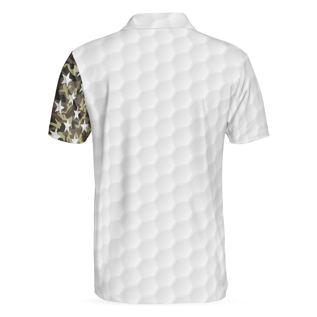 Be Skull And Goal Camouflage Polo Shirt, Your Hole Is My Goal Stripes Pattern Shirt, Camo Golf Shirt For Men