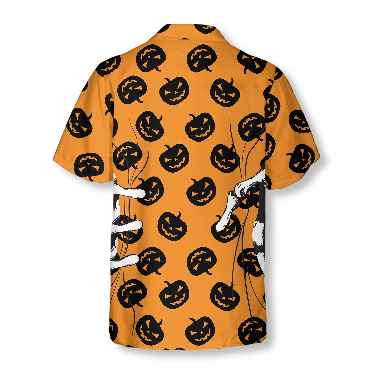 Halloween Skeleton Hand Hawaiian Shirt