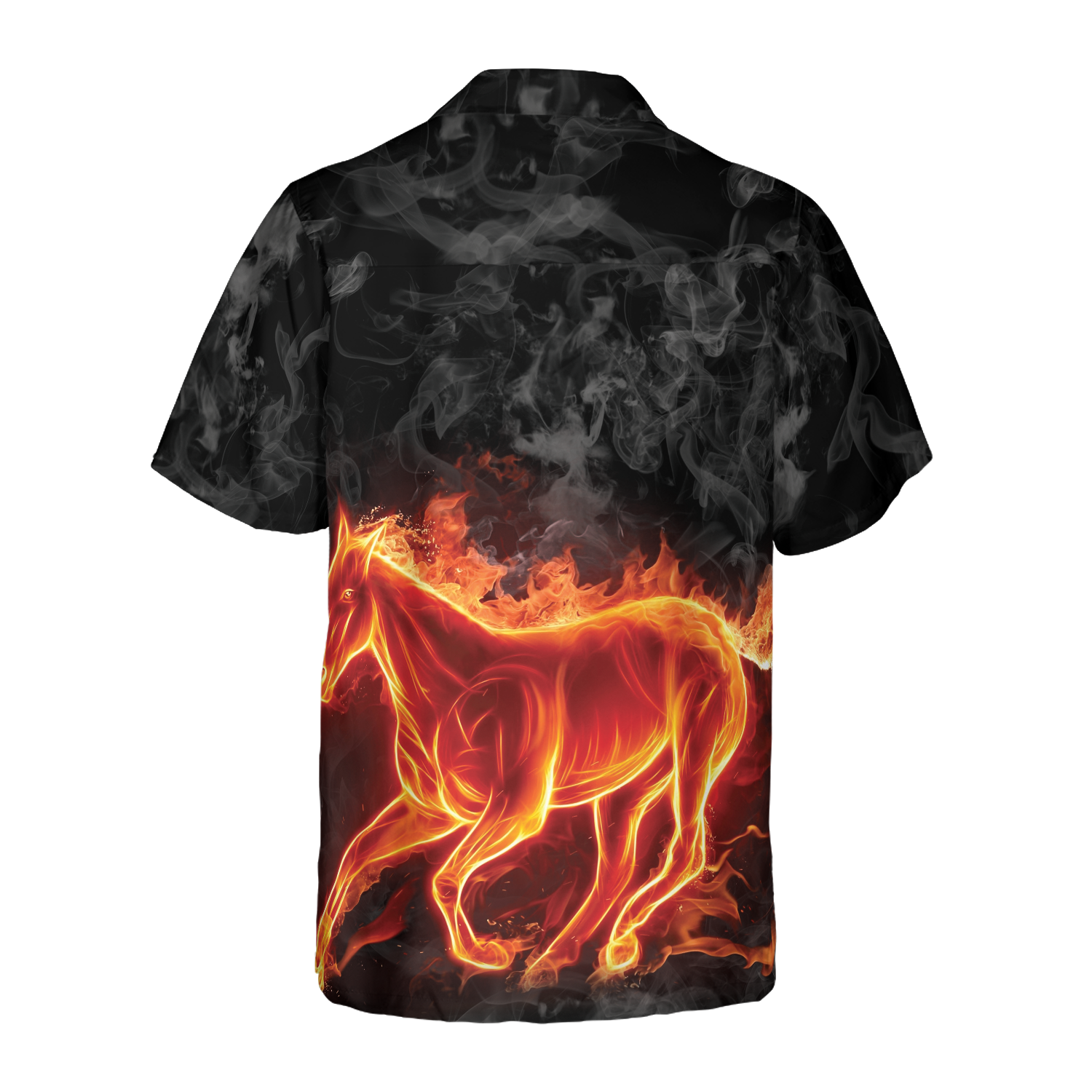 Fire Horse Shirt For Men Hawaiian Shirt