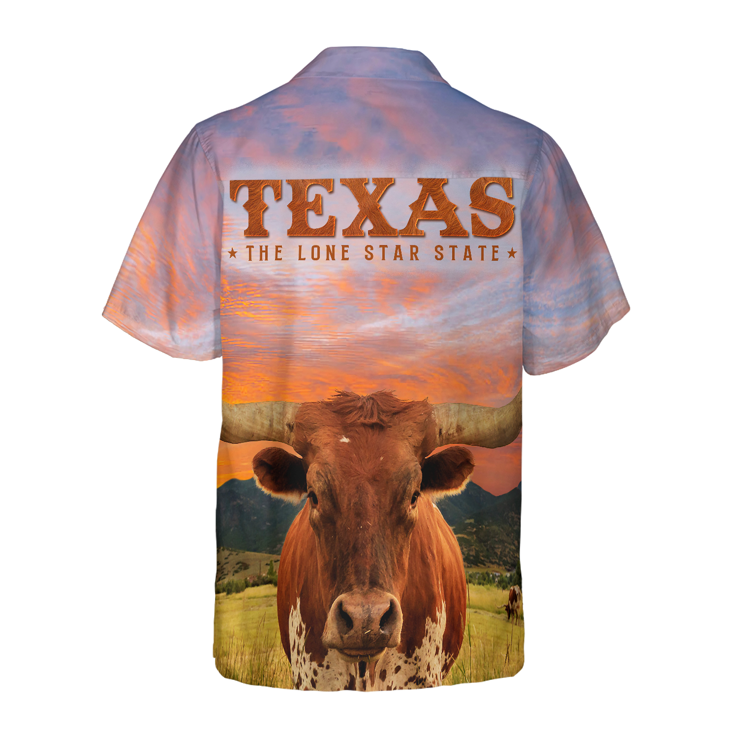 Texas Longhorn Bull Hawaiian Shirt, Unique Texas Shirt For Texas Lovers