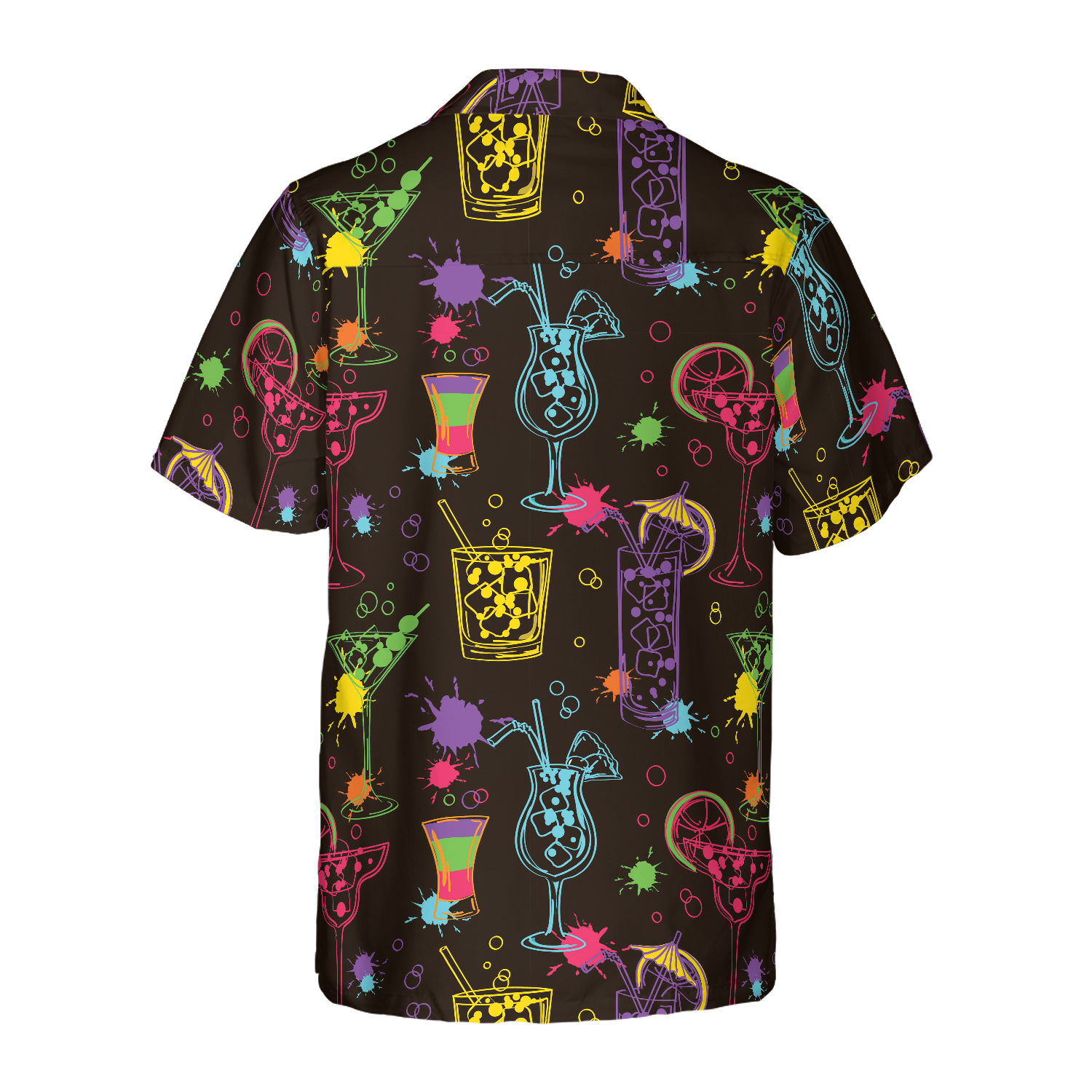 Colorful Cocktails Hawaiian Shirt