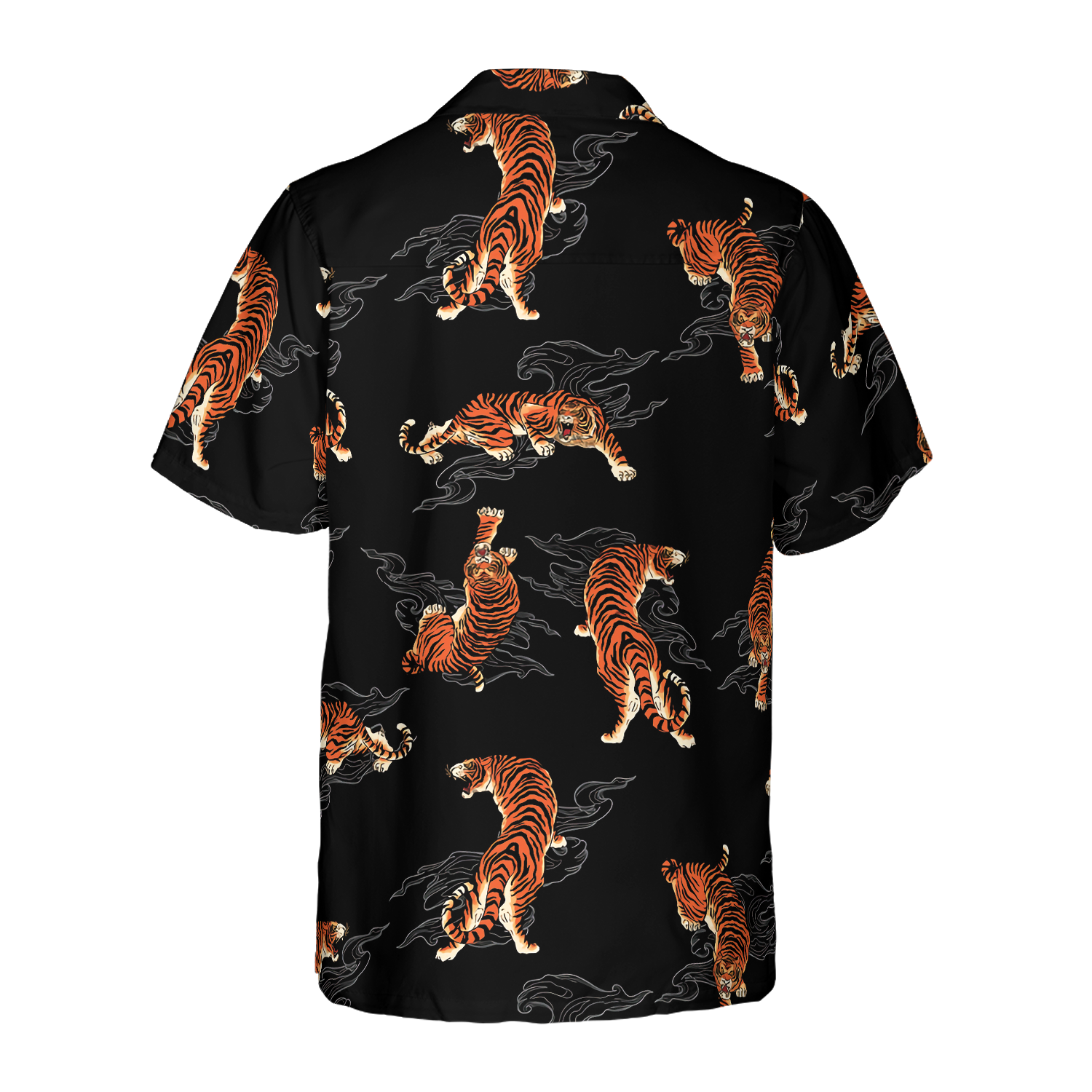 Japanese Tiger Shirt For Men Hawaiian Shirt
