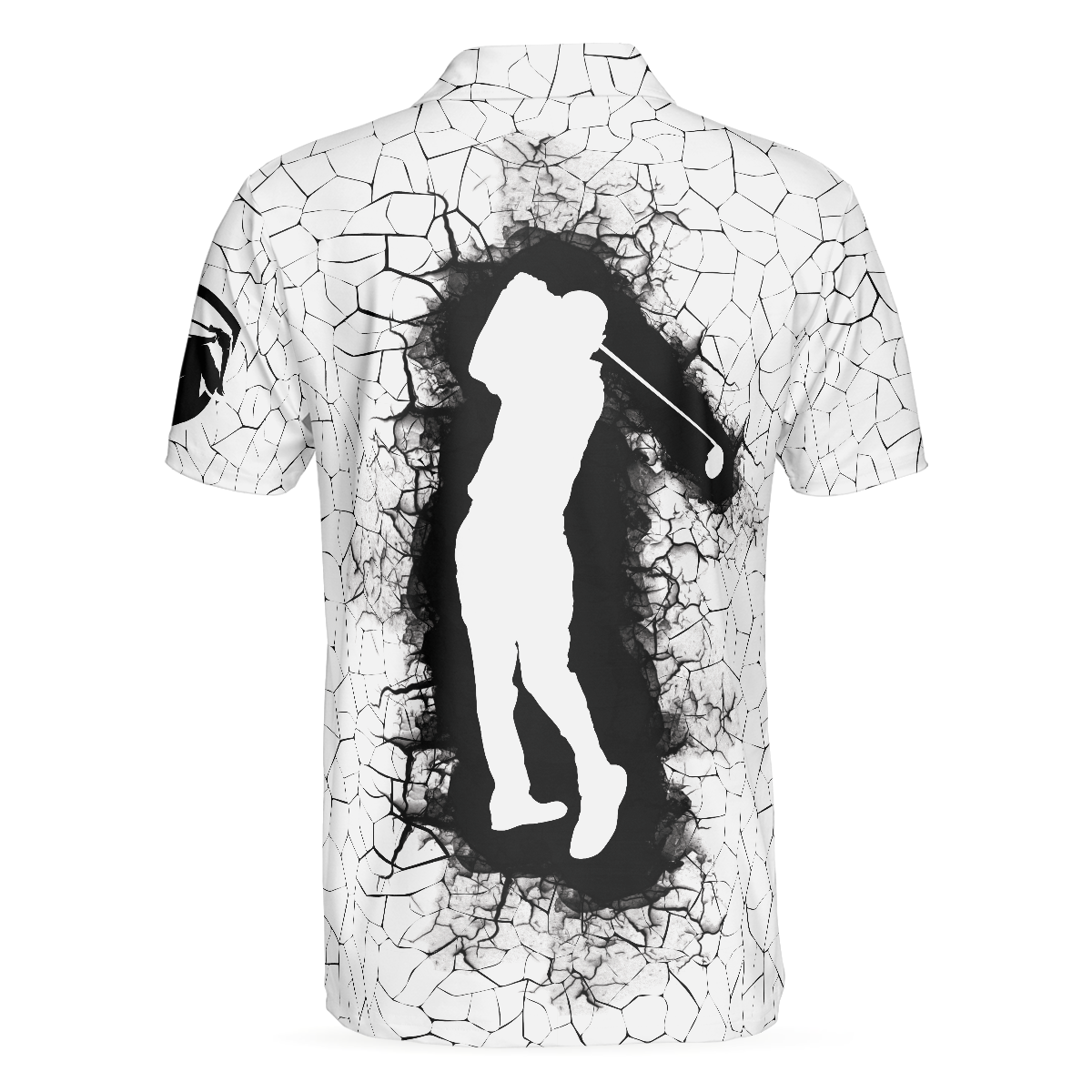 Golf Breaker Unique Design Golf Polo Shirt, Smart Golf Shirt For Men