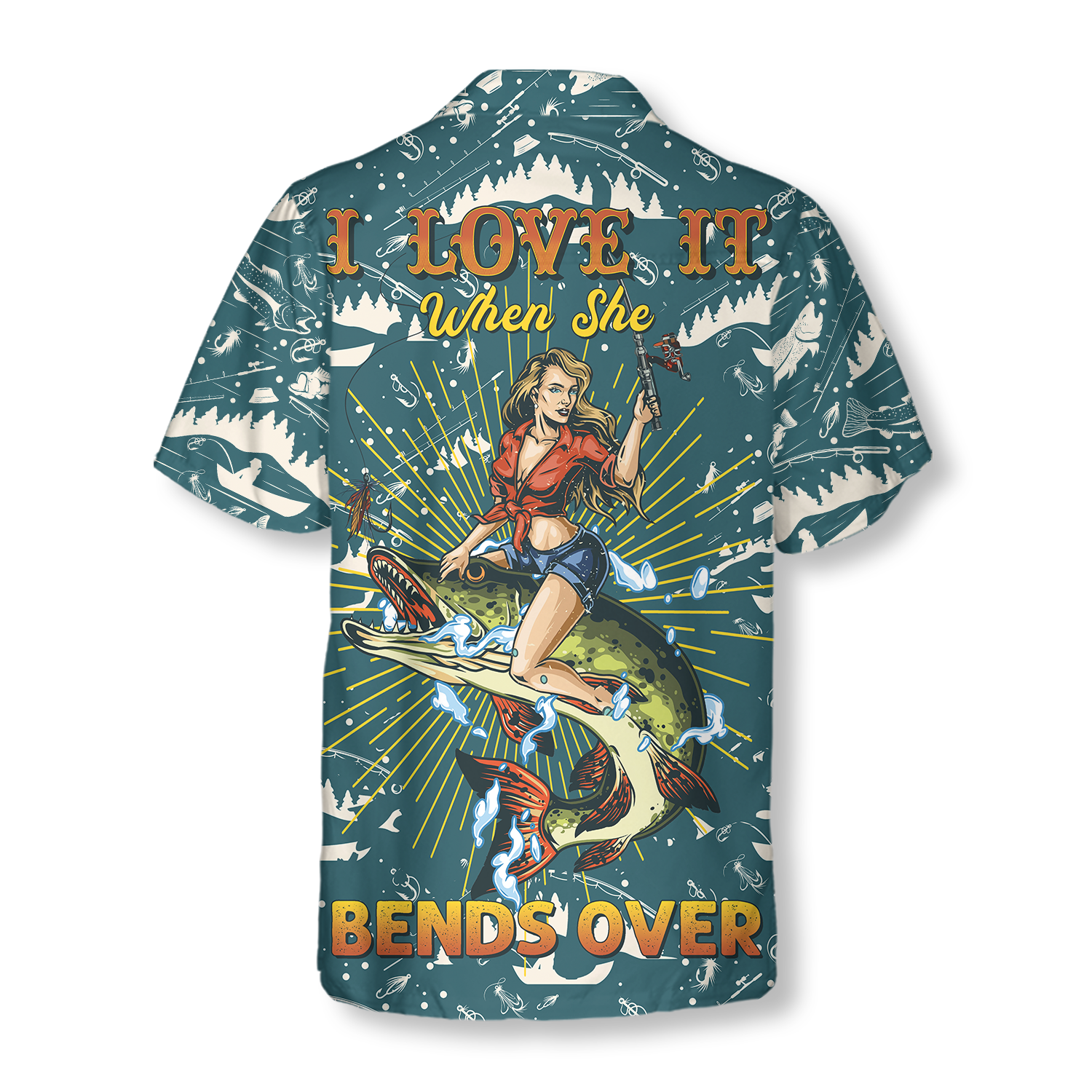 I Love It When She Bends Over Hawaiian Shirt