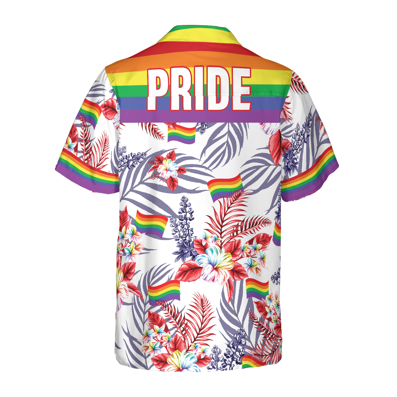 Pride LGBT Bluebonnet Hawaiian Shirt