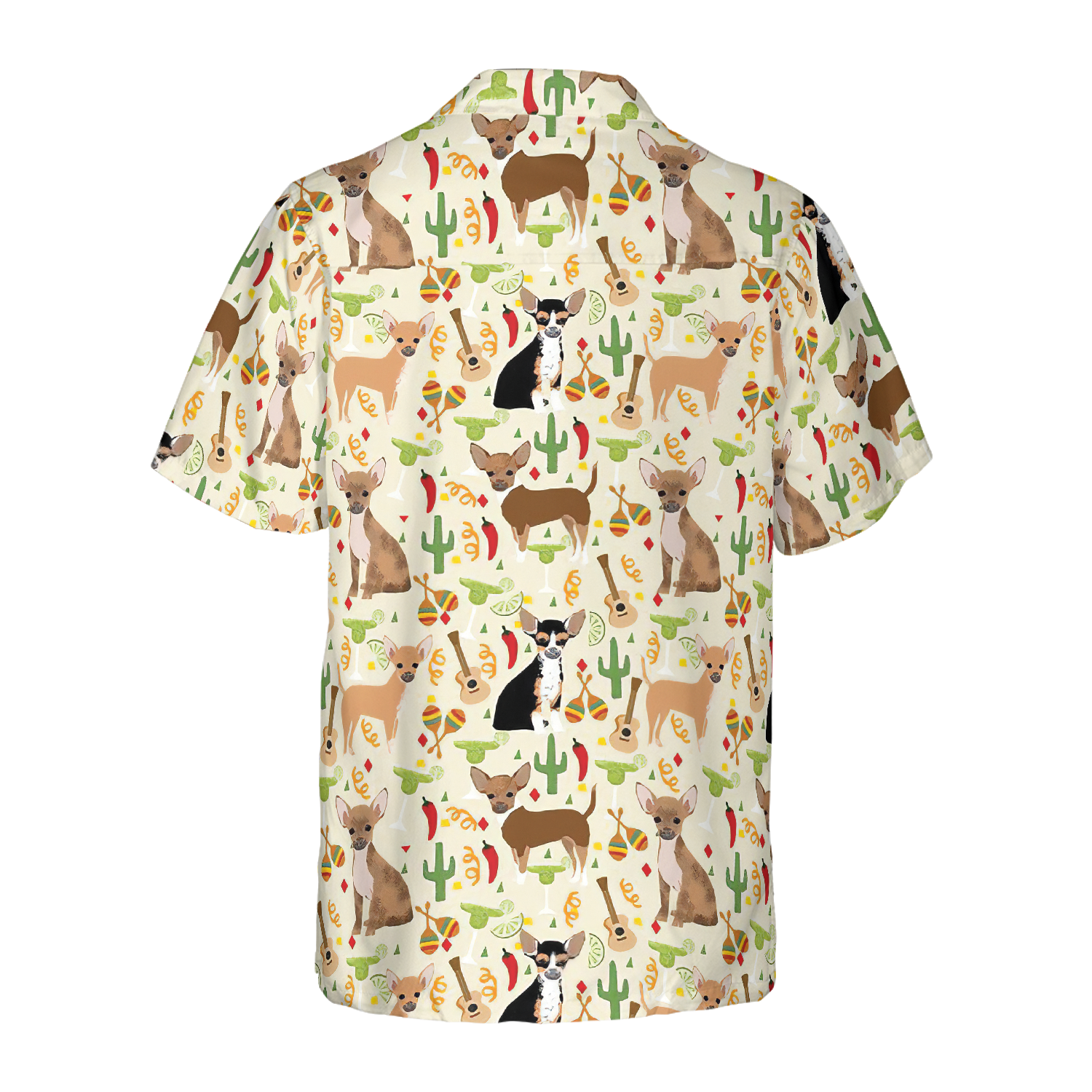 Fiesta Chihuahua And Margaritas Celebration Hawaiian Shirt