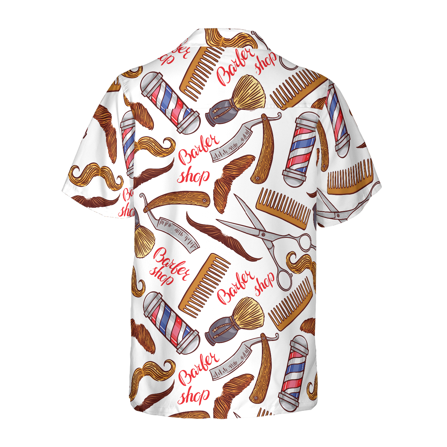 Barber's Life Shirt For Men Hawaiian Shirt
