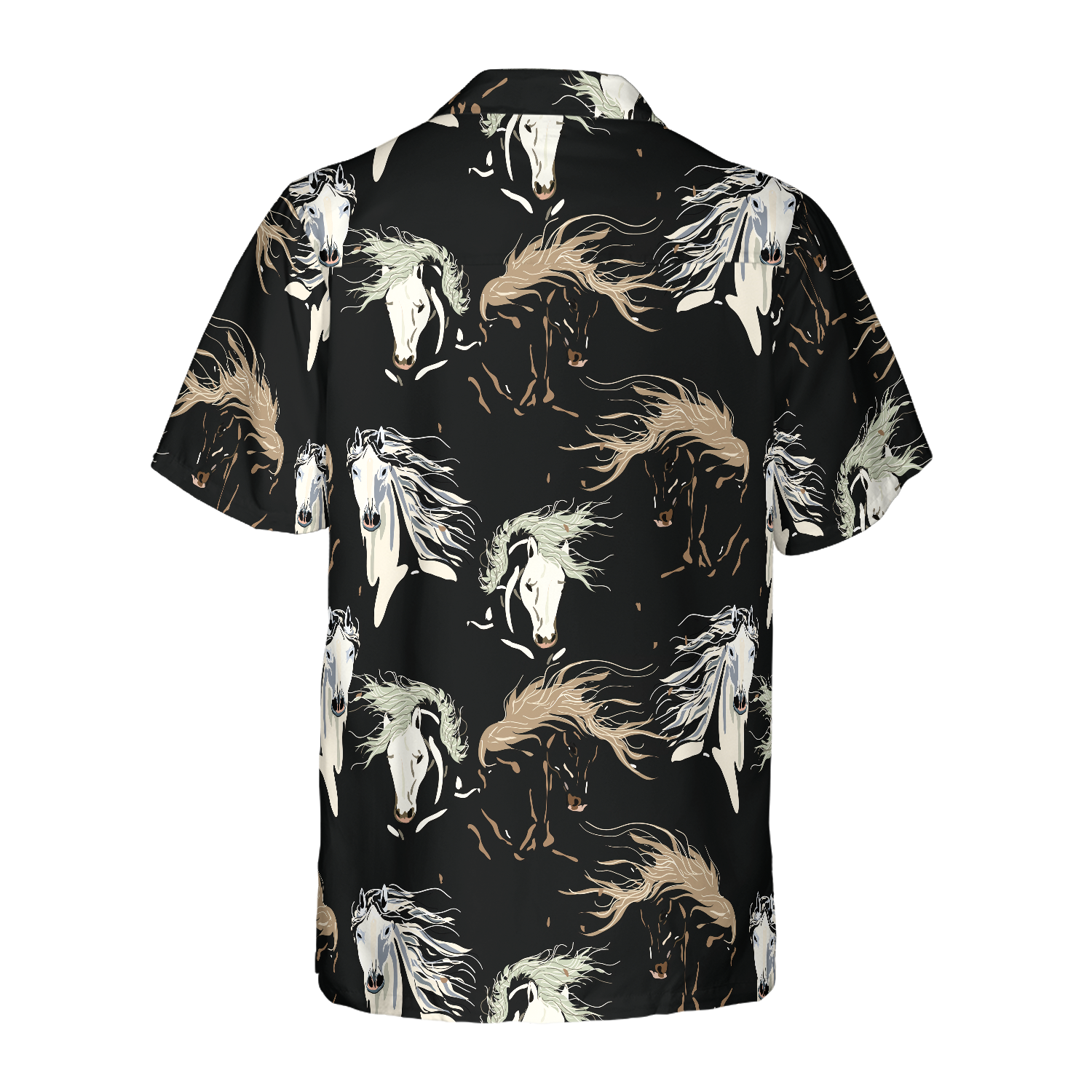 Galloping Horse Shirt For Men Hawaiian Shirt