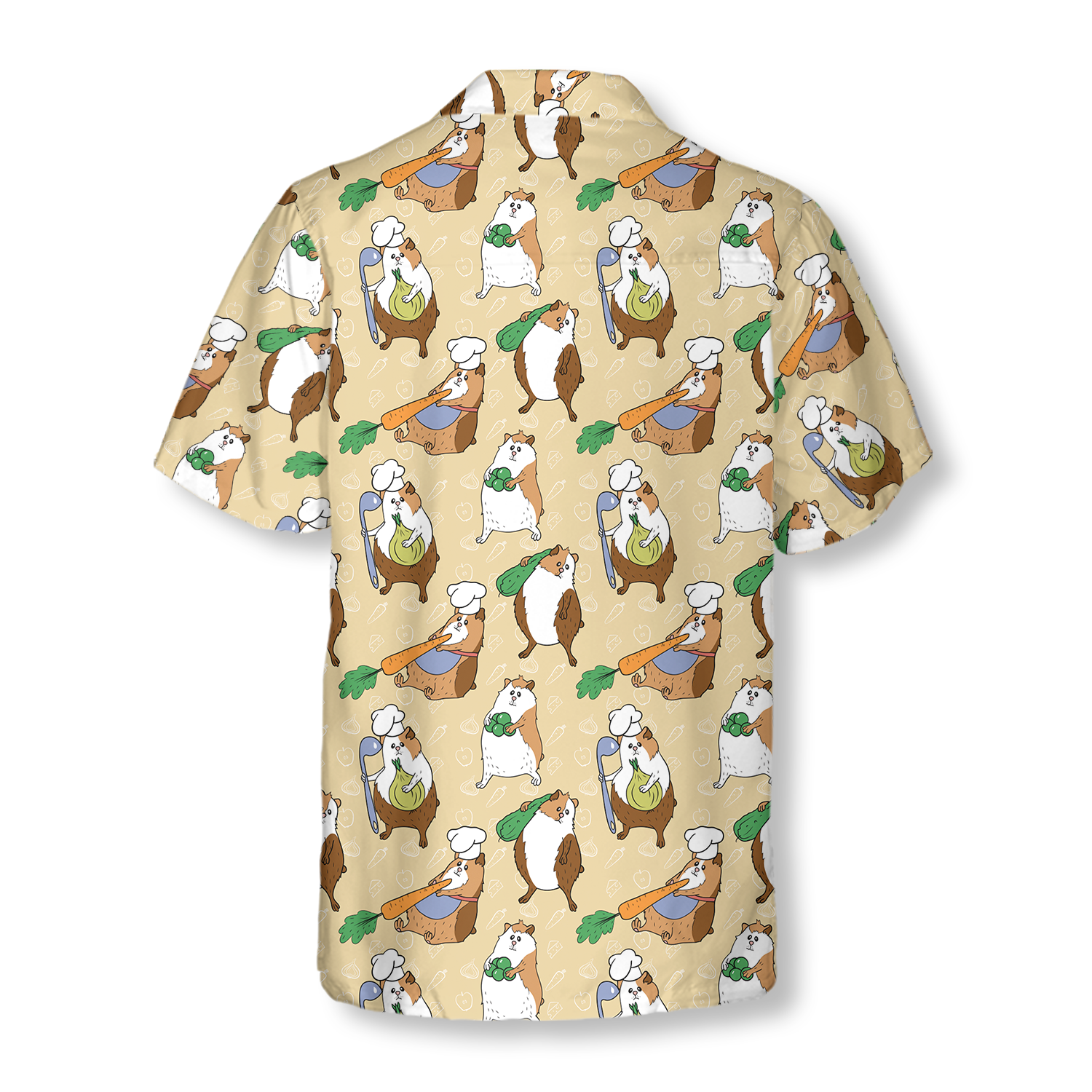 Guinea Pig Chef Shirt For Men Hawaiian Shirt