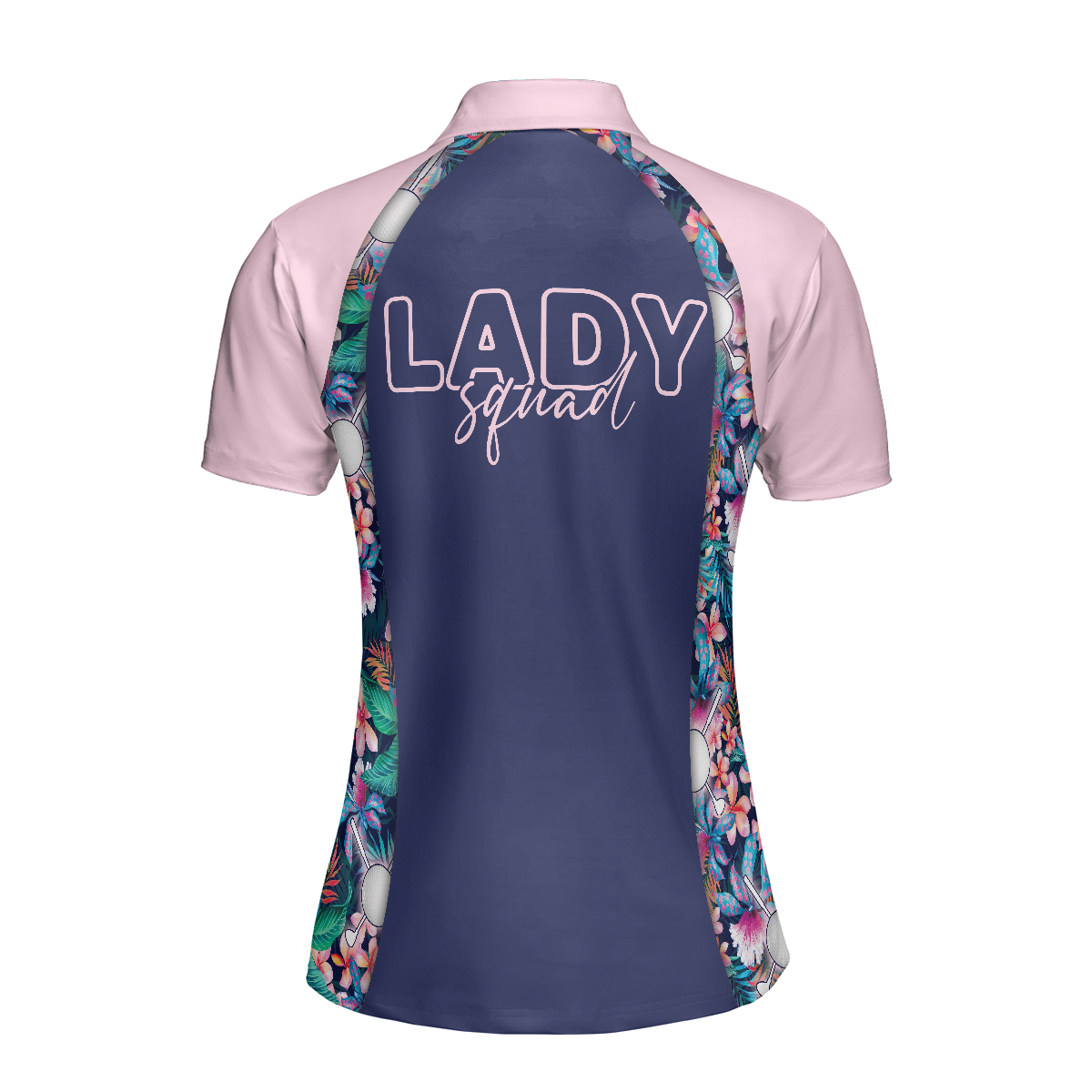 Hawaiian Dream And Golf Short Sleeve Women Polo Shirt