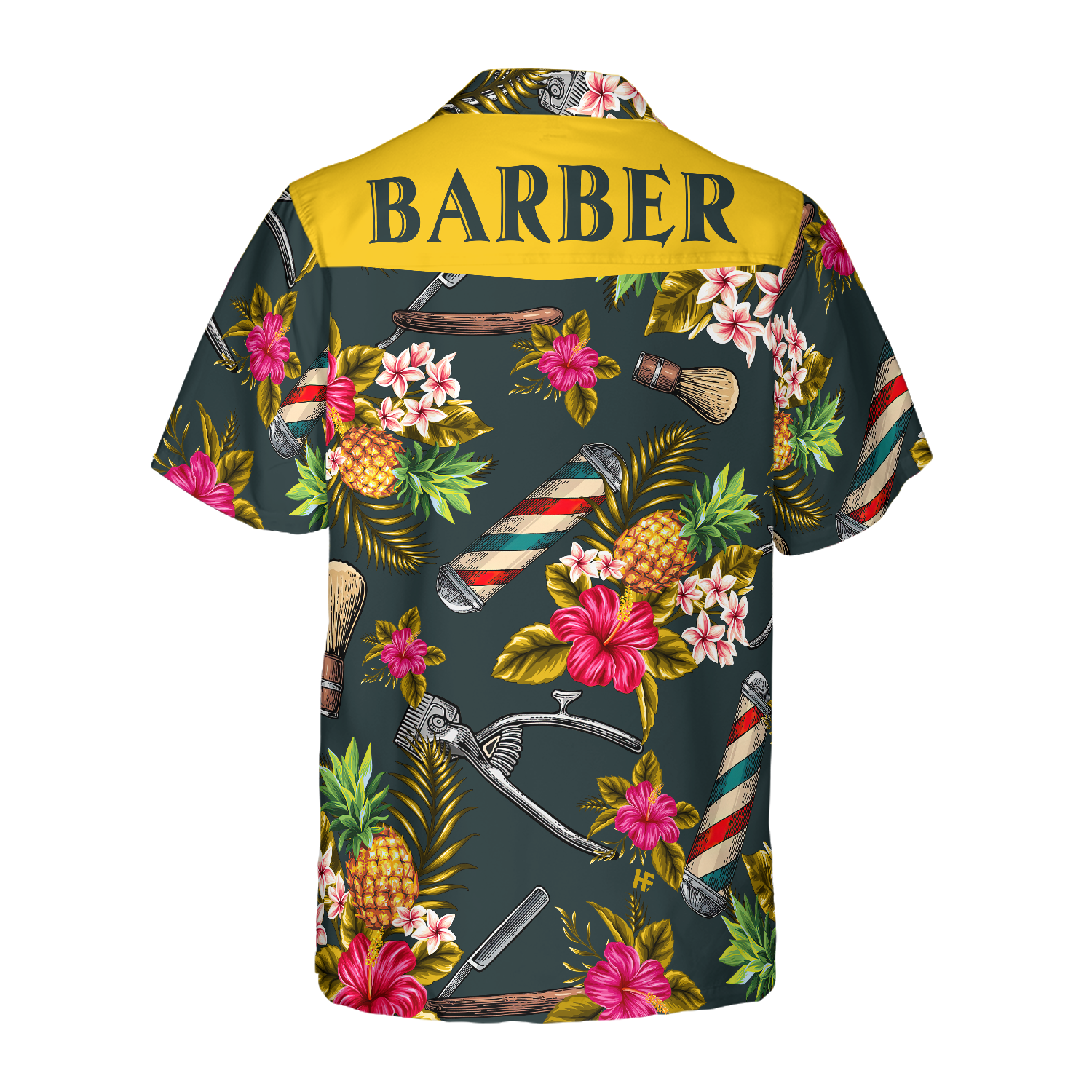 Barber Tools Hawaiian Shirt