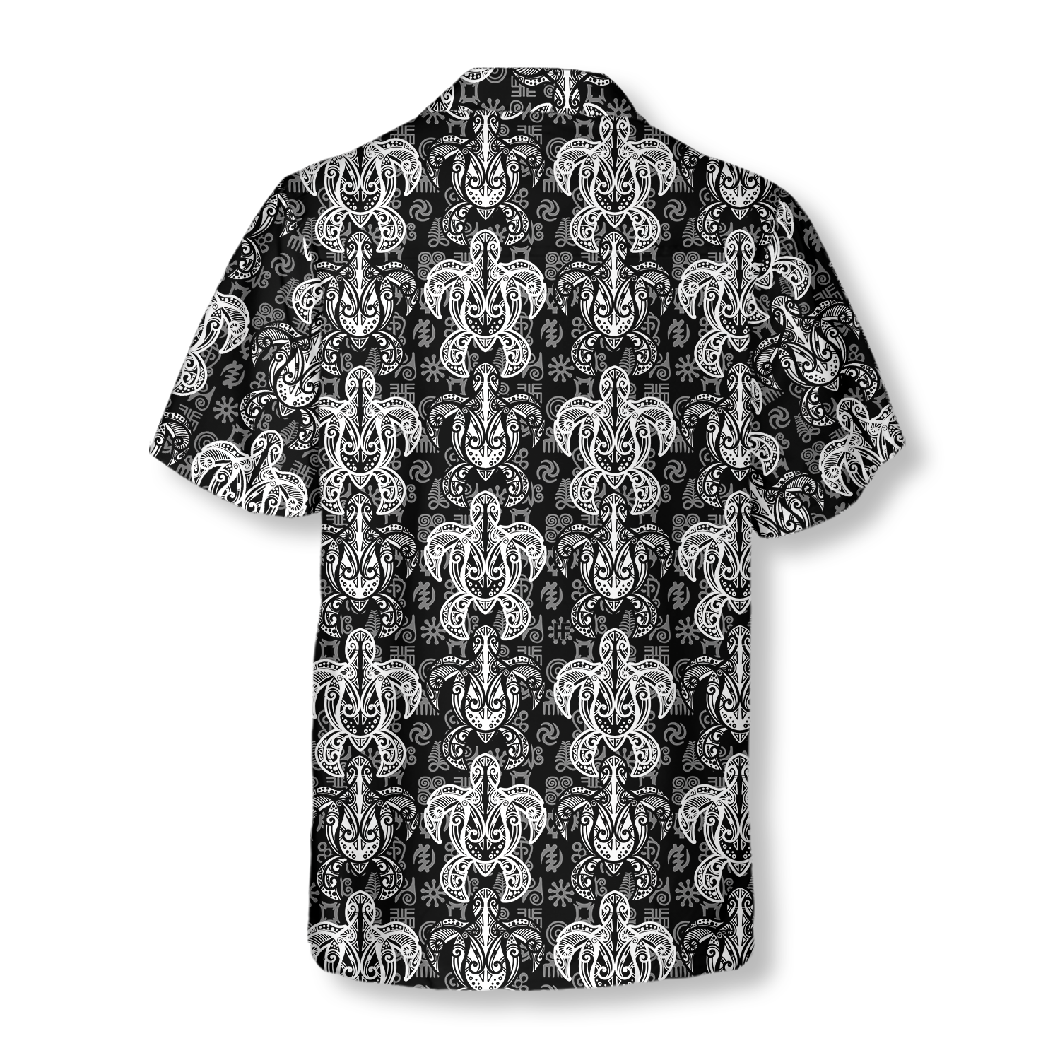 Indigenous Tribal Polynesian Style Sea Turtle Hawaiian Shirt