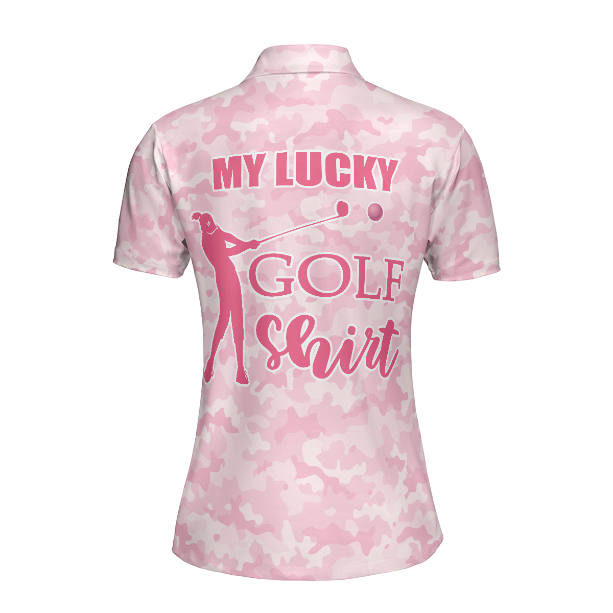 My Lucky Golf Shirt Golf Short Sleeve Women Polo Shirt