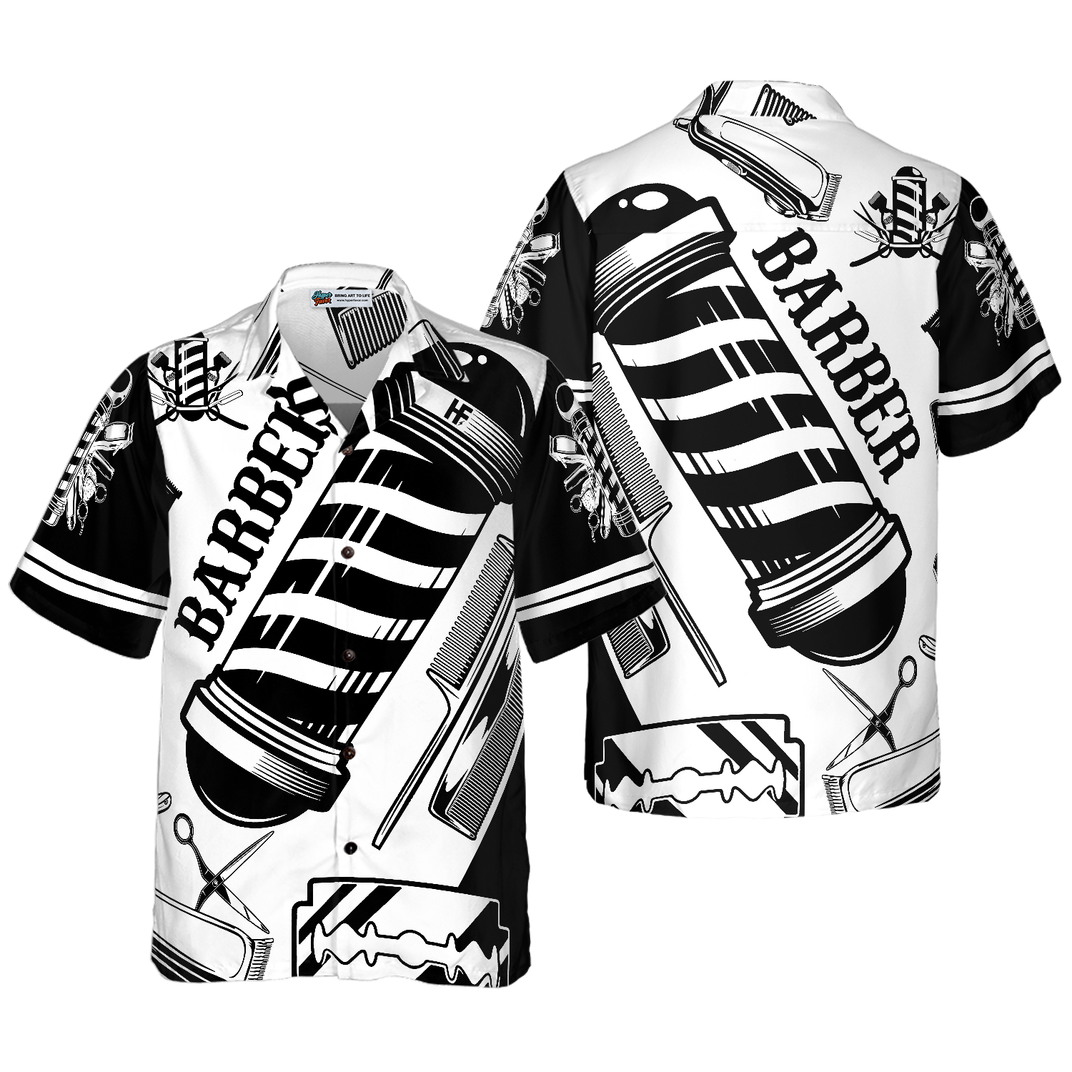 Barber Is My Life Shirt For Men Hawaiian Shirt