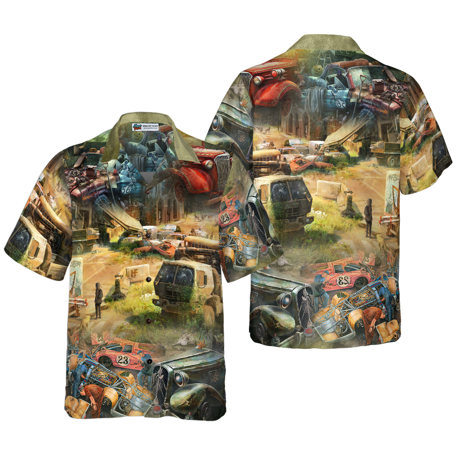 Mechanic Repairs Everything Hawaiian Shirt