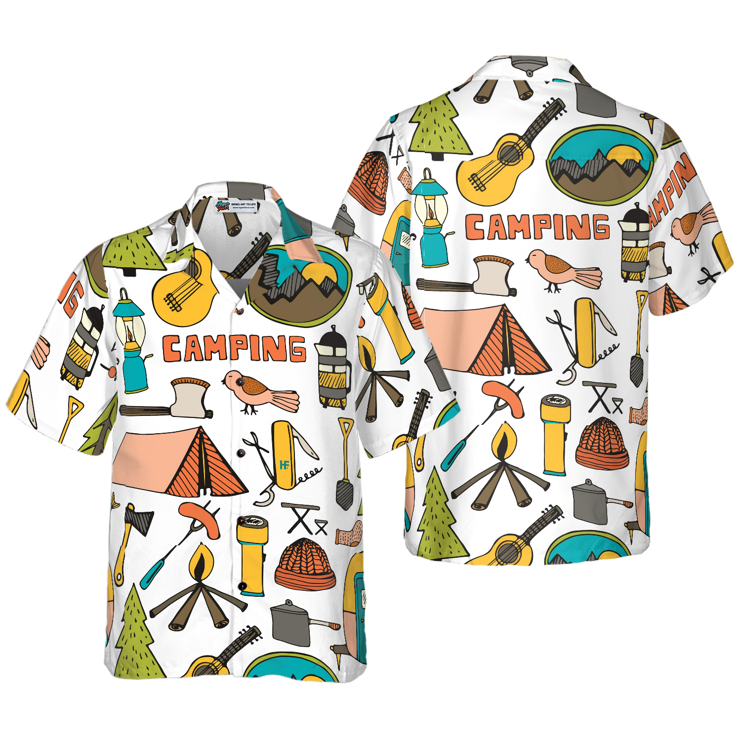 Camping Travel Road Trip Camping Hawaiian Shirt, Unique Shirt For Camping