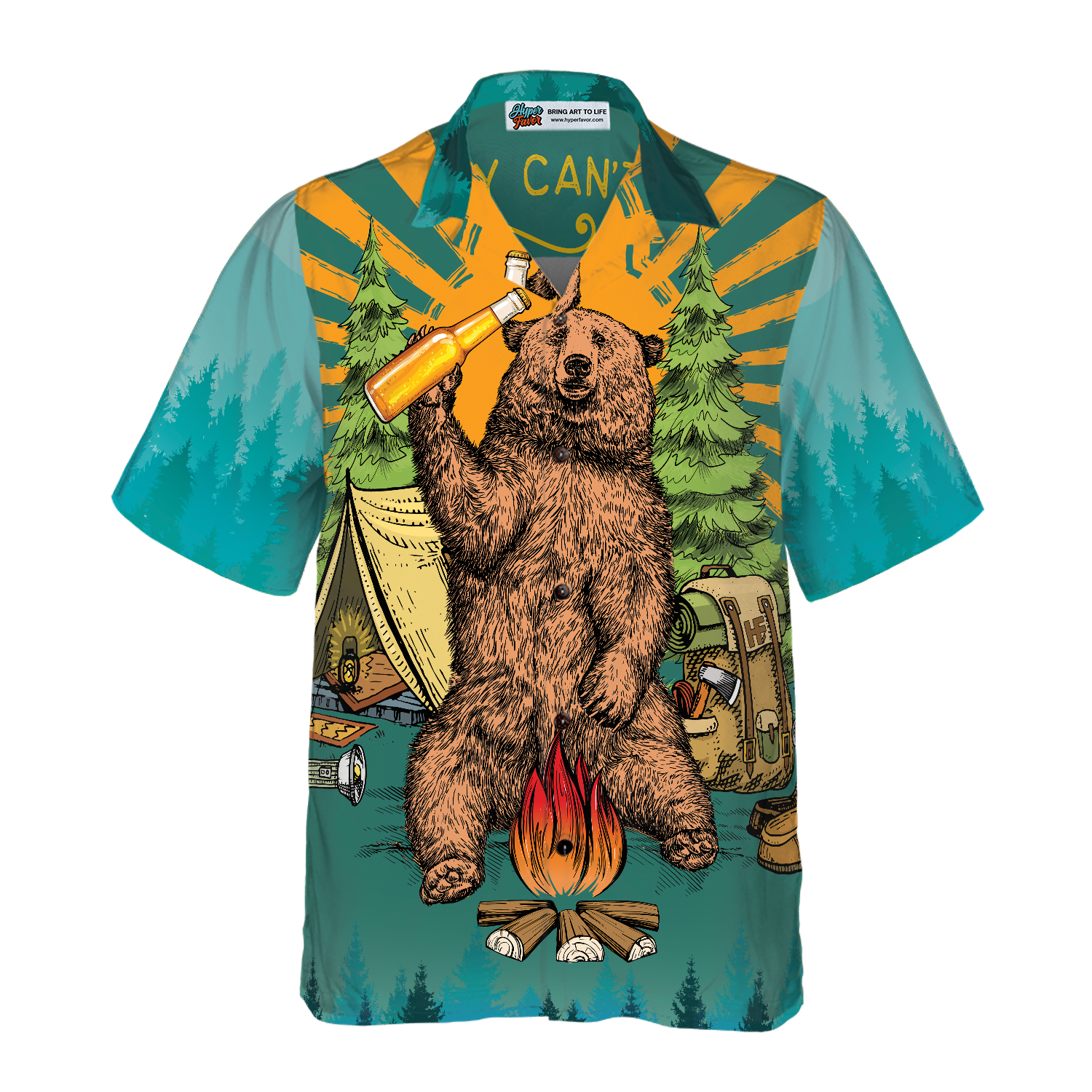 Money Can Buy Camper And Beer Hawaiian Shirt