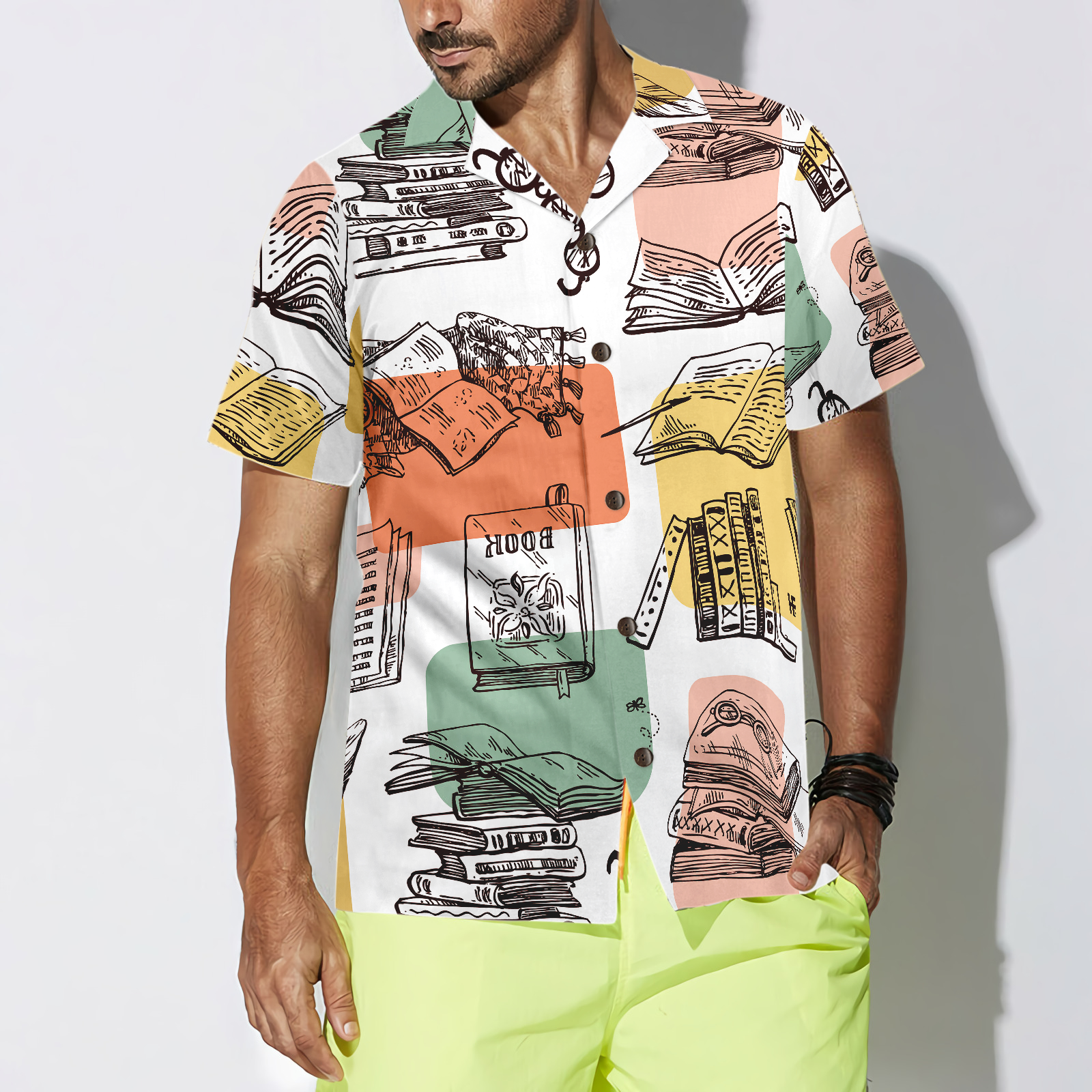 Teacher Knowledge Book Teacher Hawaiian Shirt, Teacher Hawaiian Shirt, Teacher Shirt for Men And Women, Best Gift For Teachers