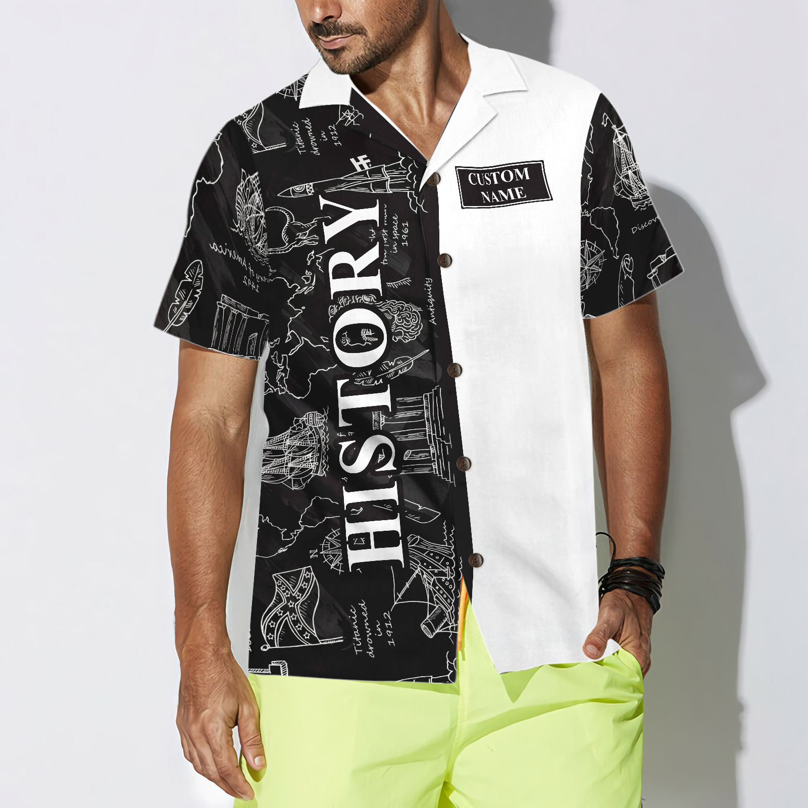 History Teacher Custom Hawaiian Shirt, Teacher Shirt for Men And Women, Best Gift For Teachers