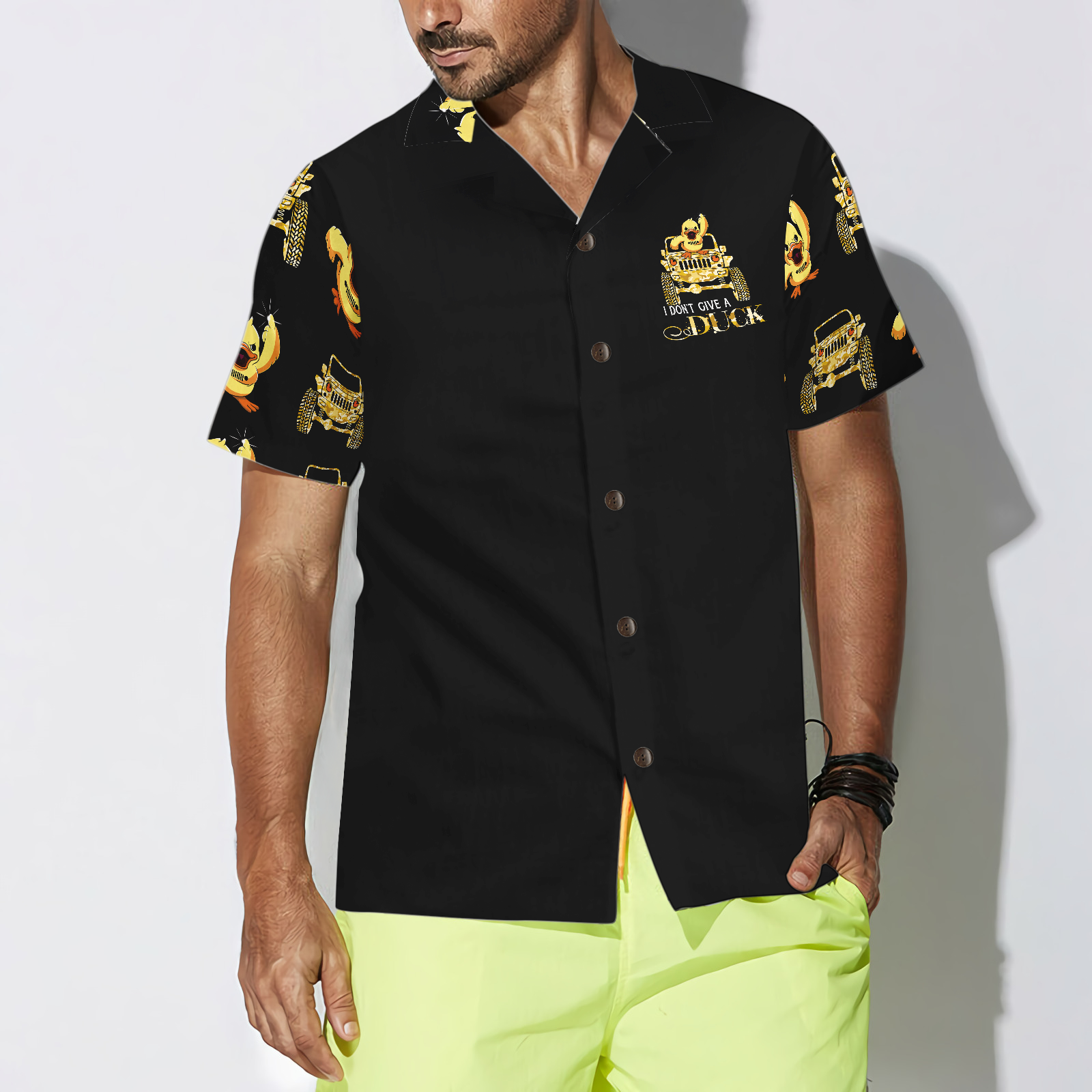 I Don't Give A Duck Shirt For Men Hawaiian Shirt