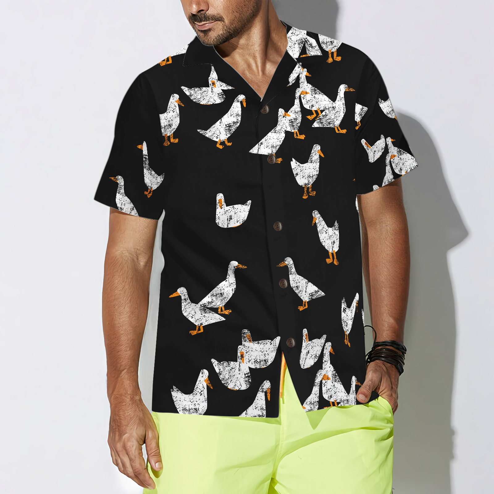 The Walking Ducks Hawaiian Shirt