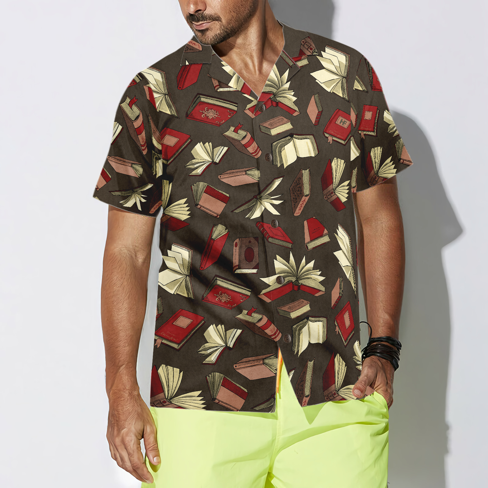 Vintage Book In The Library Teacher Hawaiian Shirt, Teacher Shirt for Men And Women, Best Gift For Teachers