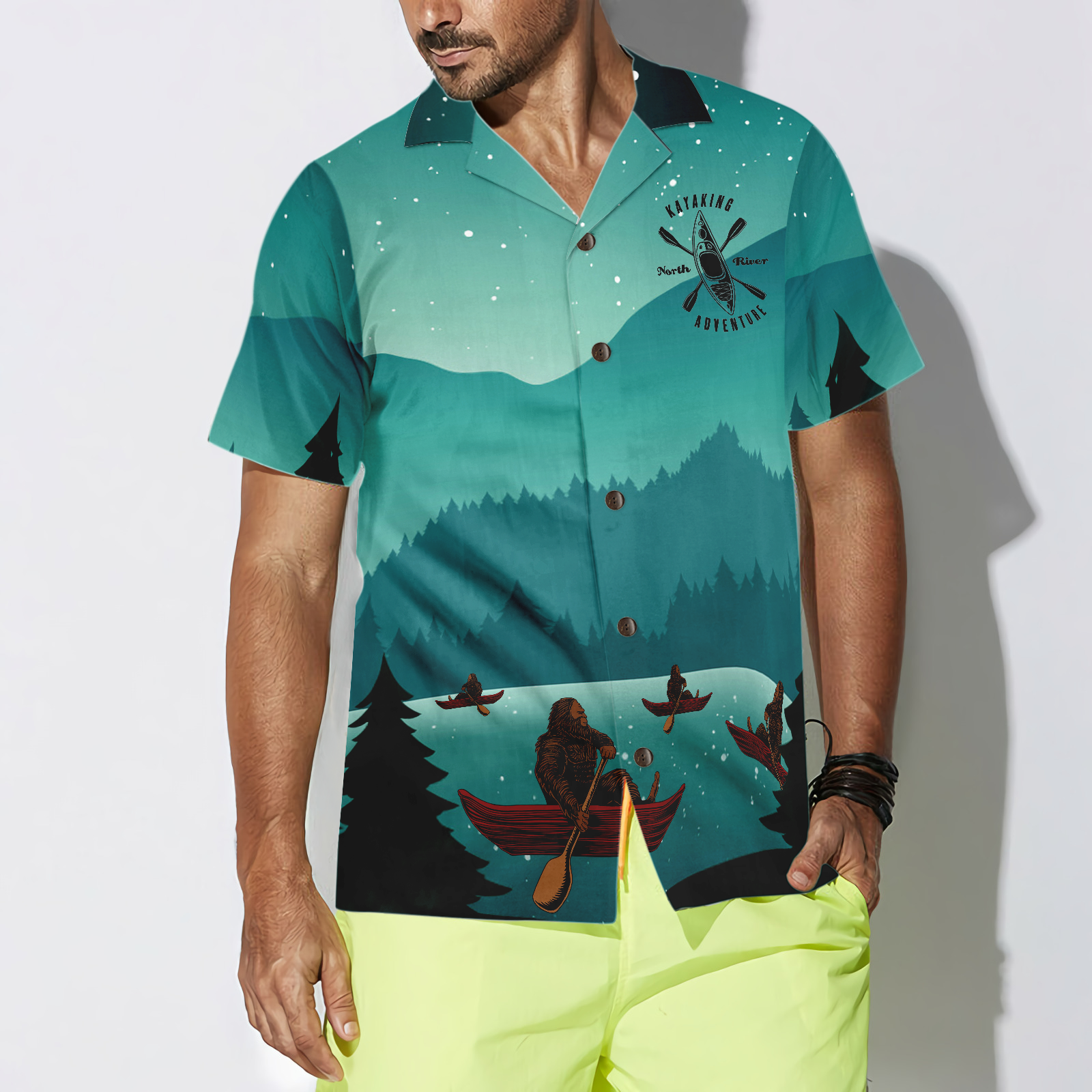 Darryl Love Kayak & Hate People Hawaiian Shirt