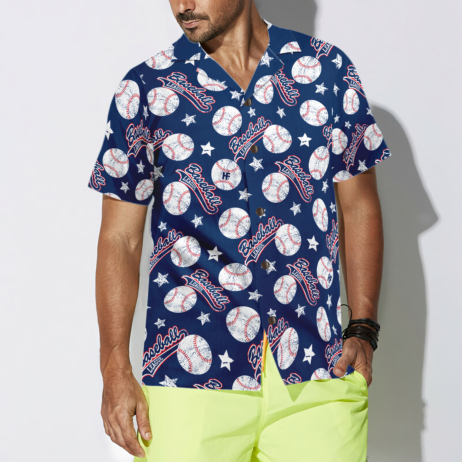 Baseball Star Hawaiian Shirt
