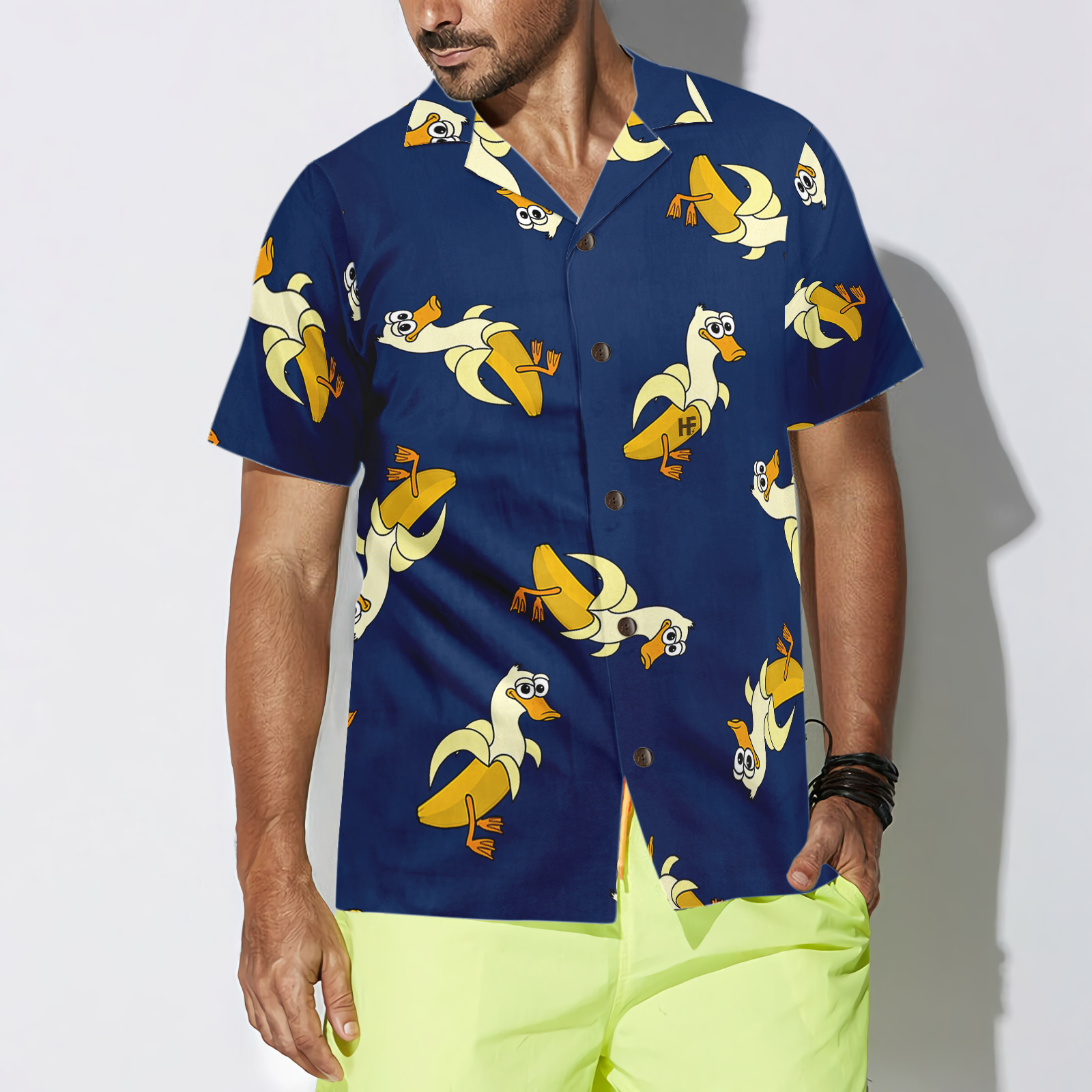 It's Just A Banana Duck Hawaiian Shirt