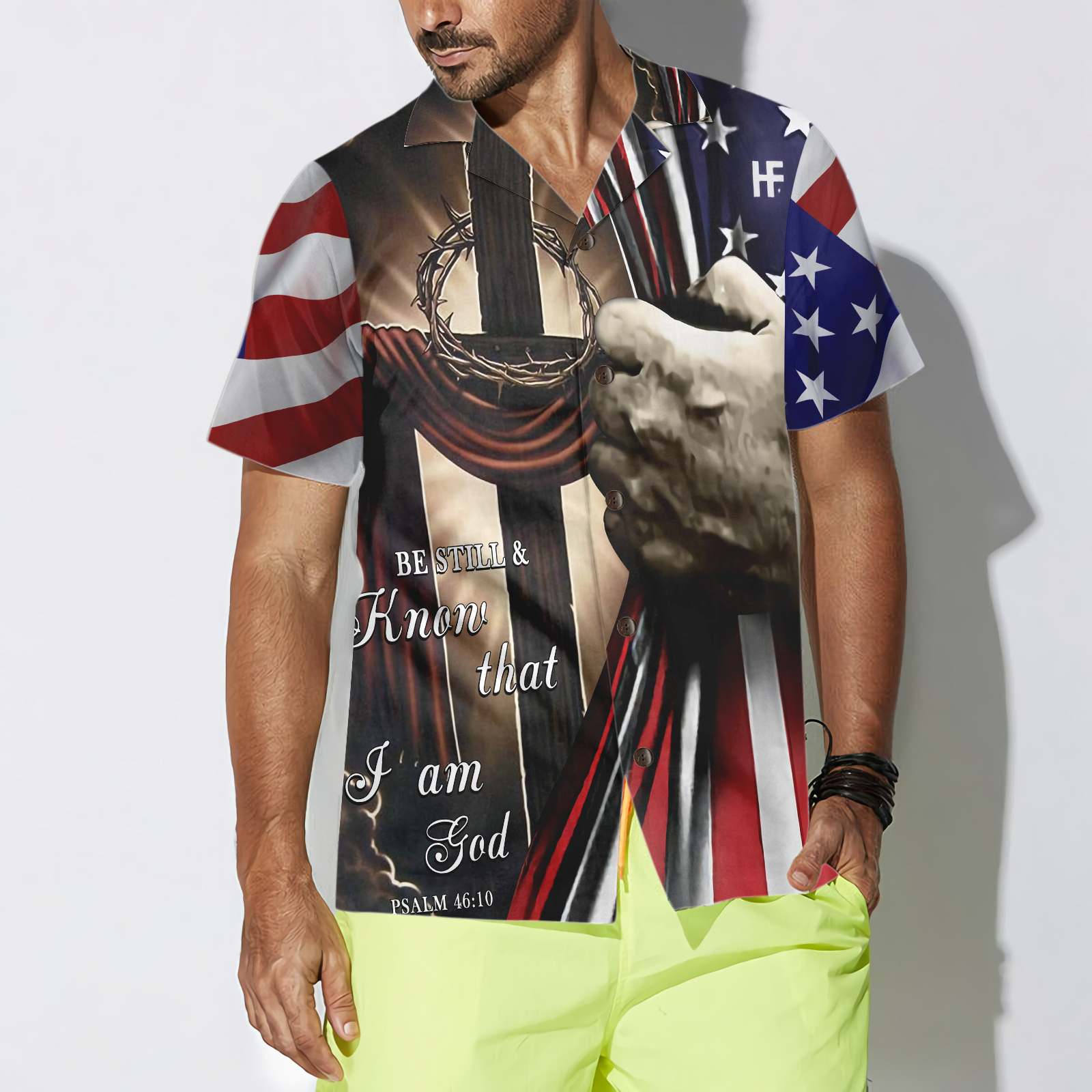 Know That I Am God Hawaiian Shirt