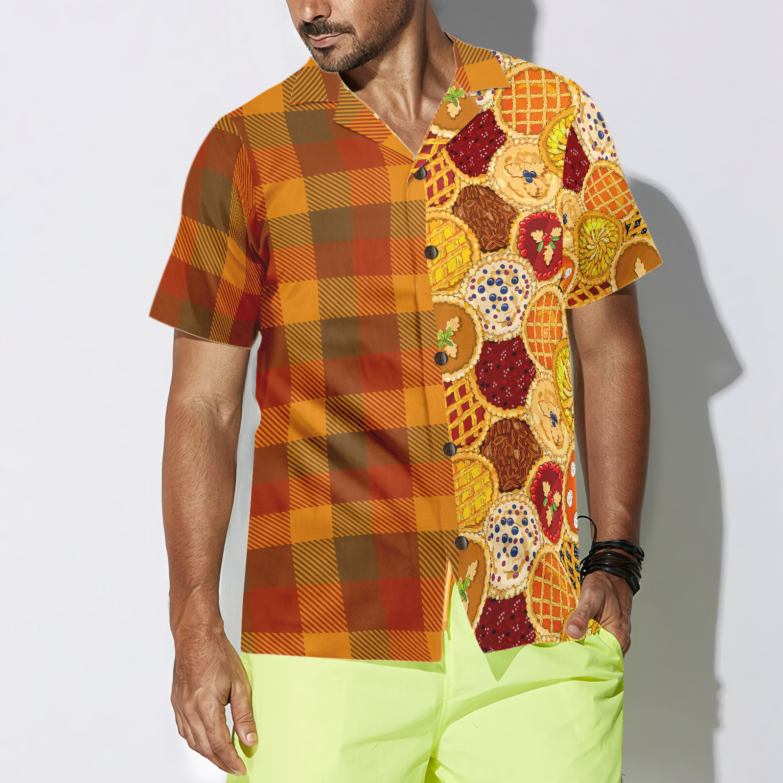 Thanksgiving Homemade Pies Hawaiian Shirt