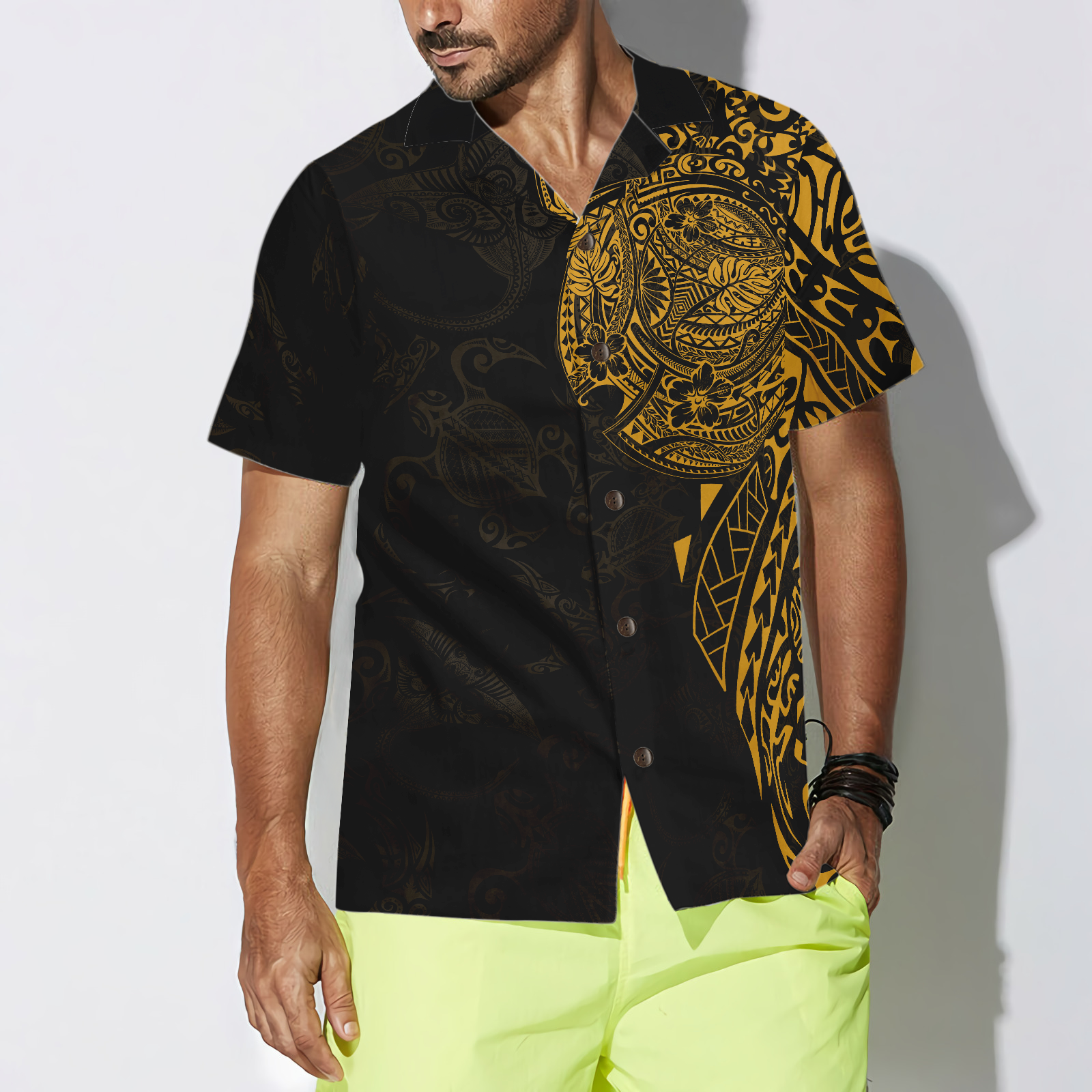 Strong And Cool Polynesian Pattern V2 Hawaiian Shirt