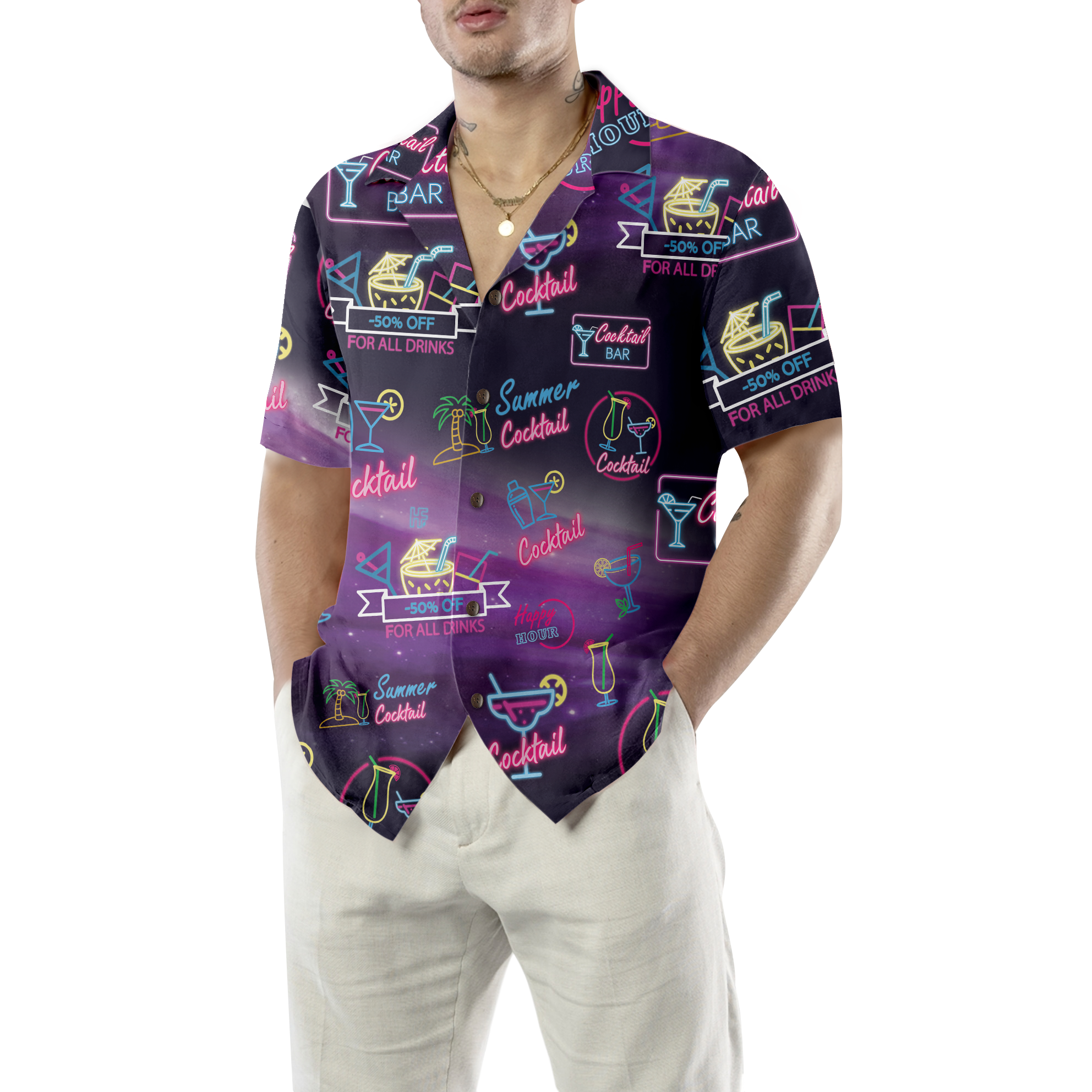 Life Is Better With Cocktail Hawaiian Shirt