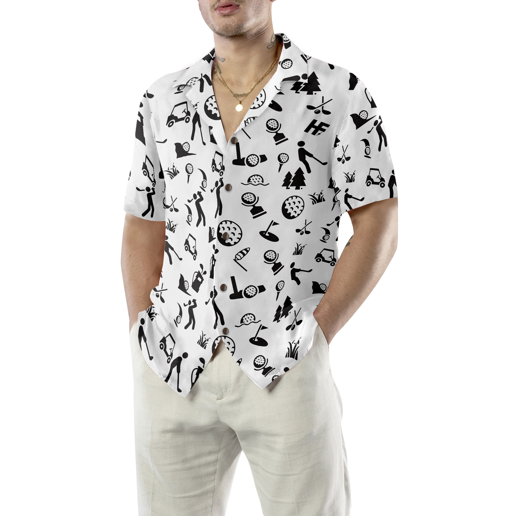 Golf Evolution Hawaiian Shirt - Hyperfavor