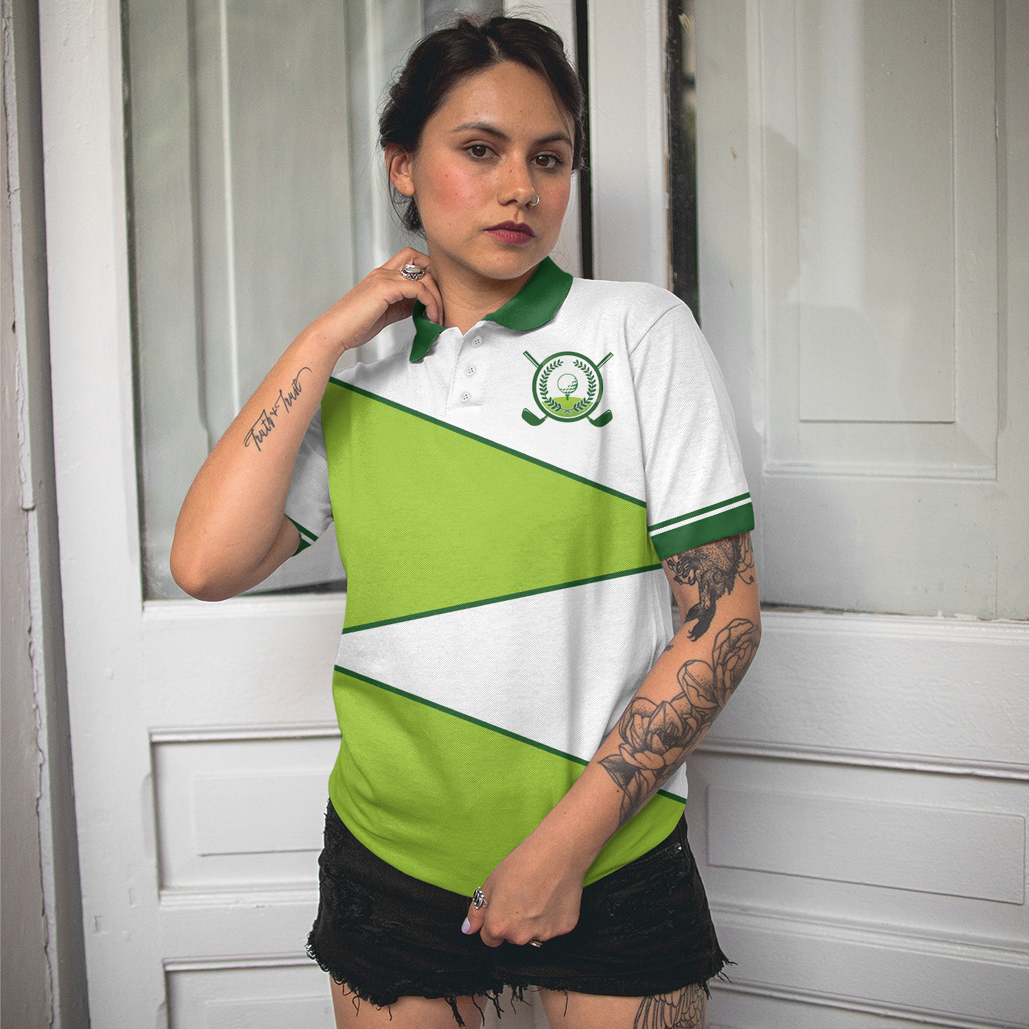 This Girl's Got Drive Golf Short Sleeve Women Polo Shirt