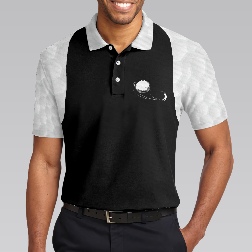 World's Okayest Golfer Polo Shirt, Basic Golf Shirt Design For Men, Funny Golf Shirt With Sayings - Hyperfavor