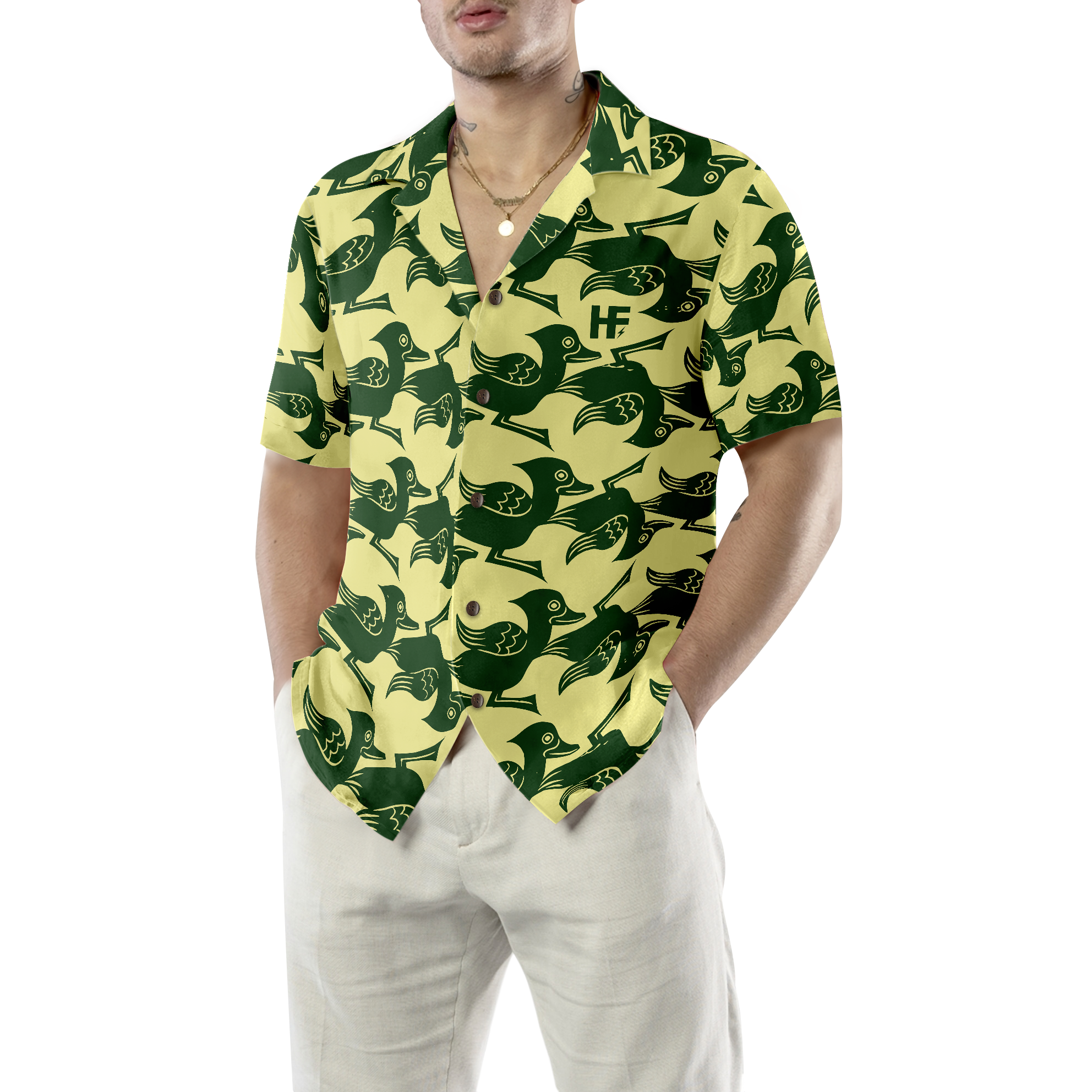 Welcome To Duck Side Hawaiian Shirt