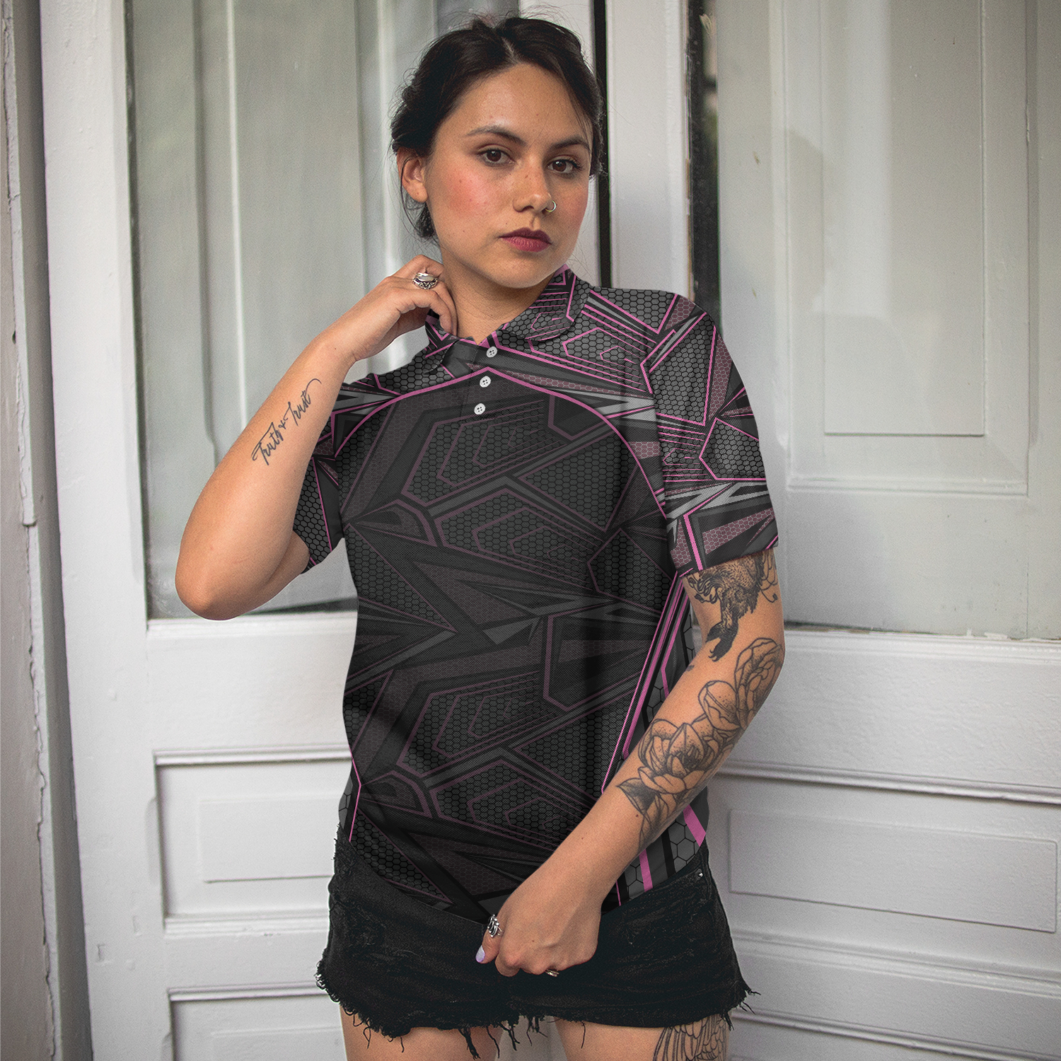 A Bad Day Of Golf Always Beats A Good Day Of Work Short Sleeve Women Polo Shirt, Cool Golf Shirt For Ladies