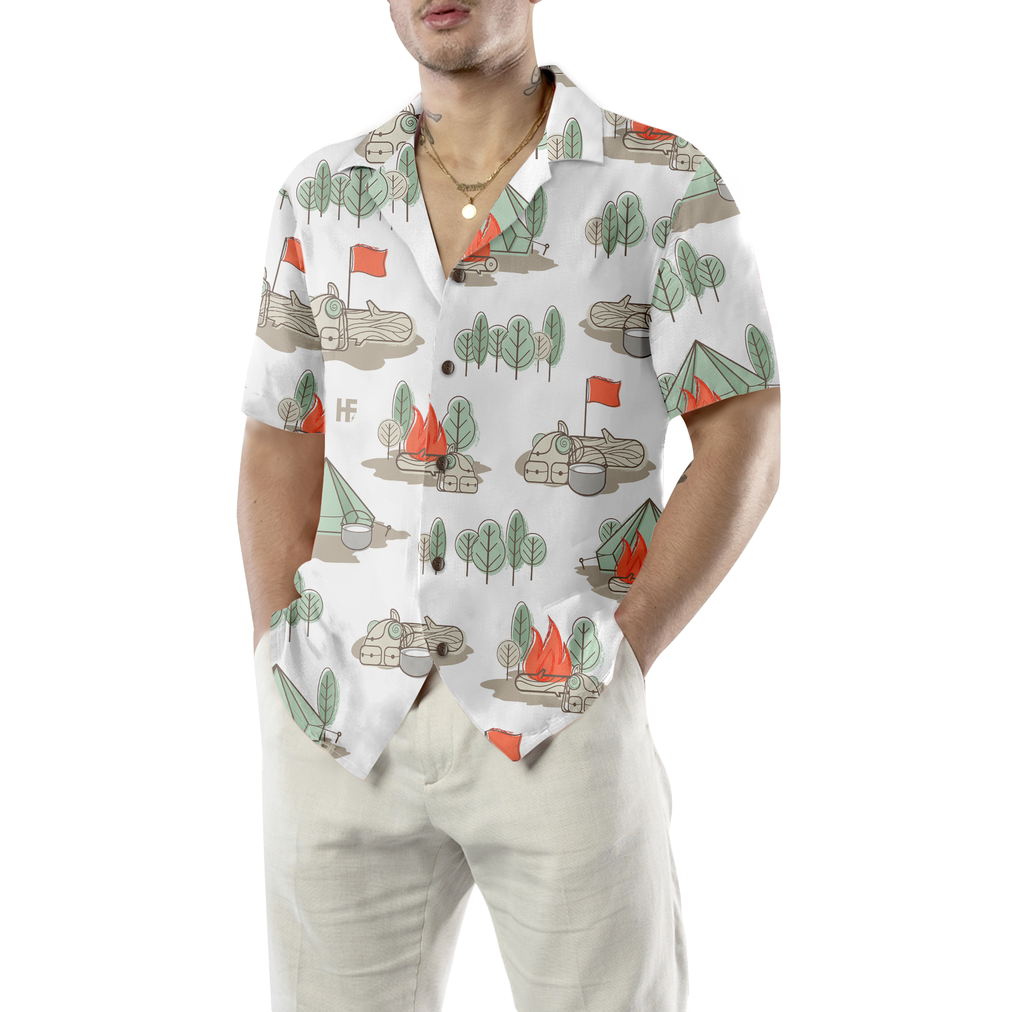 I Just Want To Drink Beer Go Camping And Take Naps Hawaiian Shirt