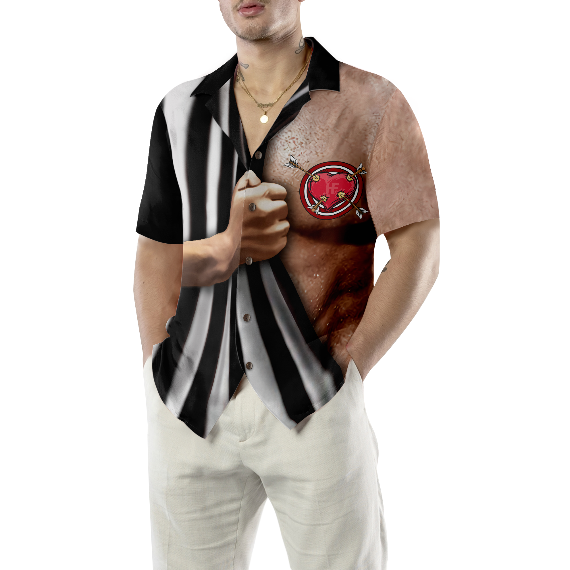 I'm Not 50 I'm Bullseye Hawaiian Shirt